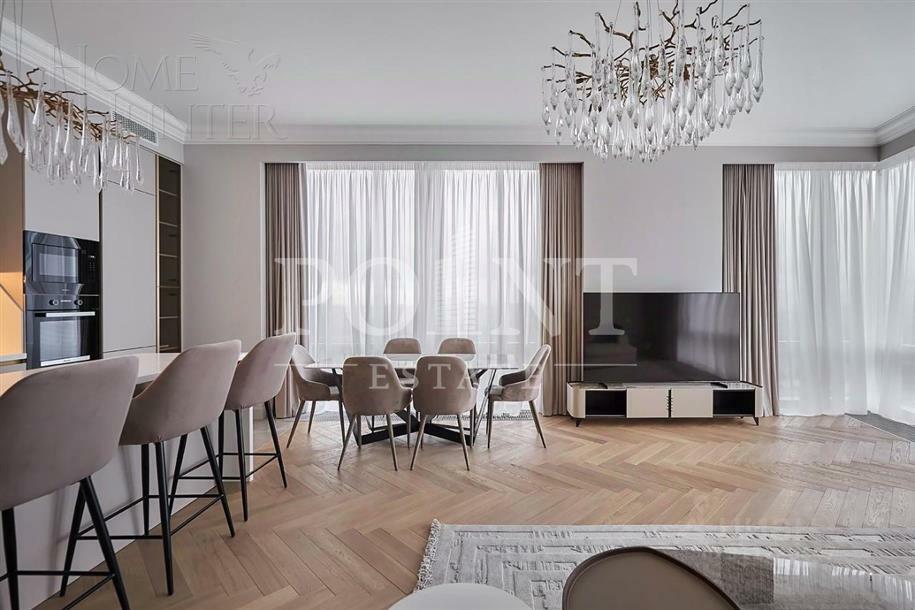 5-КОМН. КВАРТИРА С ОТДЕЛКОЙ 190 М² НА 30 ЭТАЖЕ