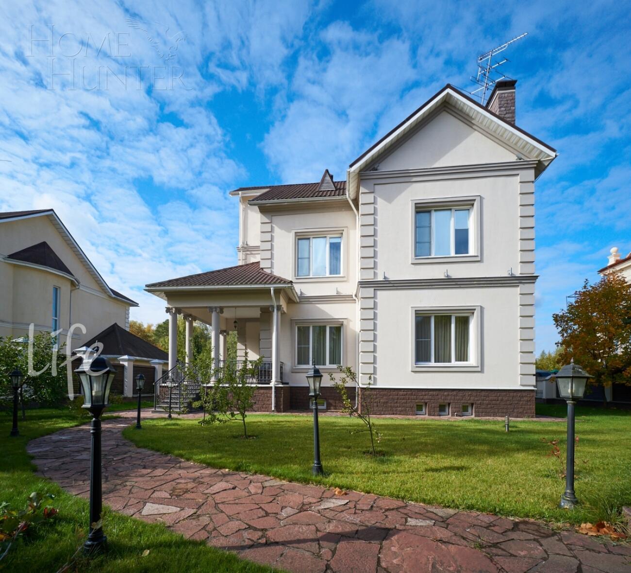 2-этажный коттедж 500 м² с отделкой