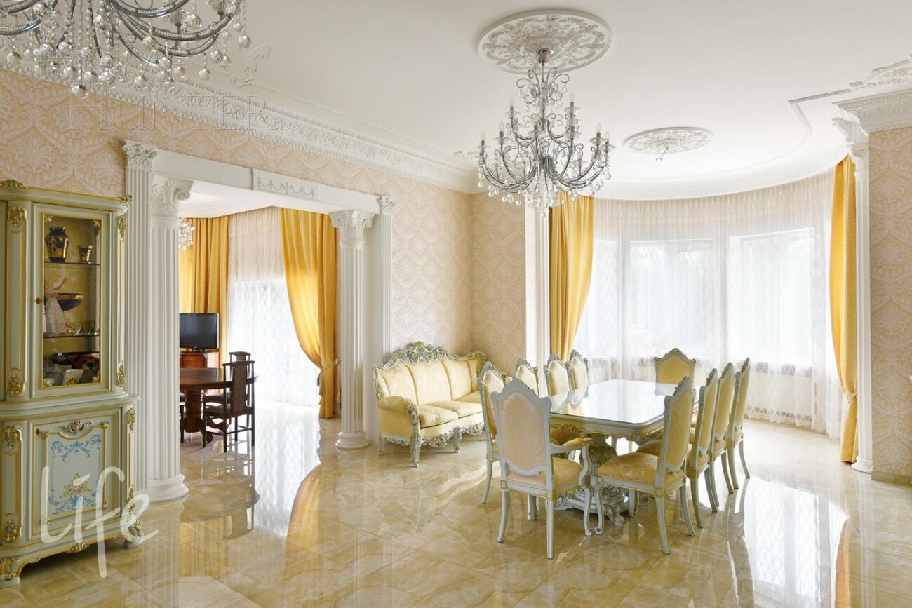 3-этажный коттедж 750 м² с отделкой