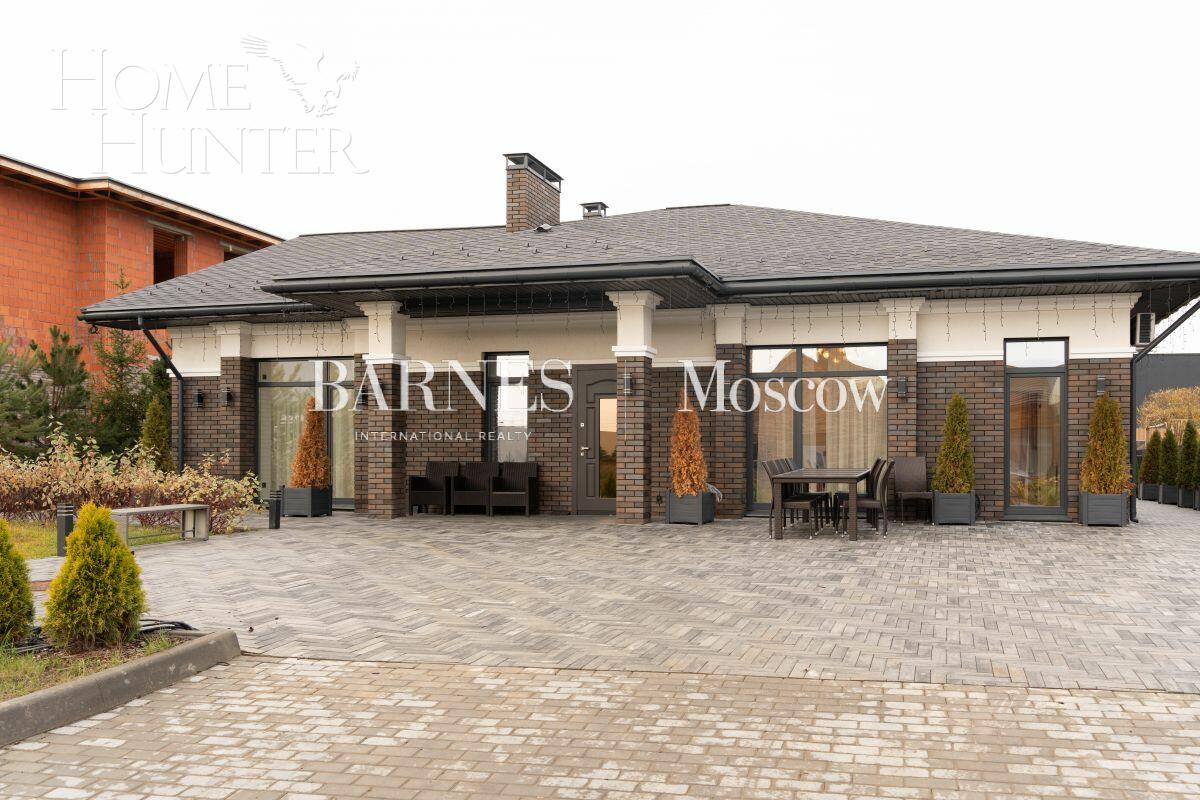 1-этажный коттедж 164 м² с отделкой