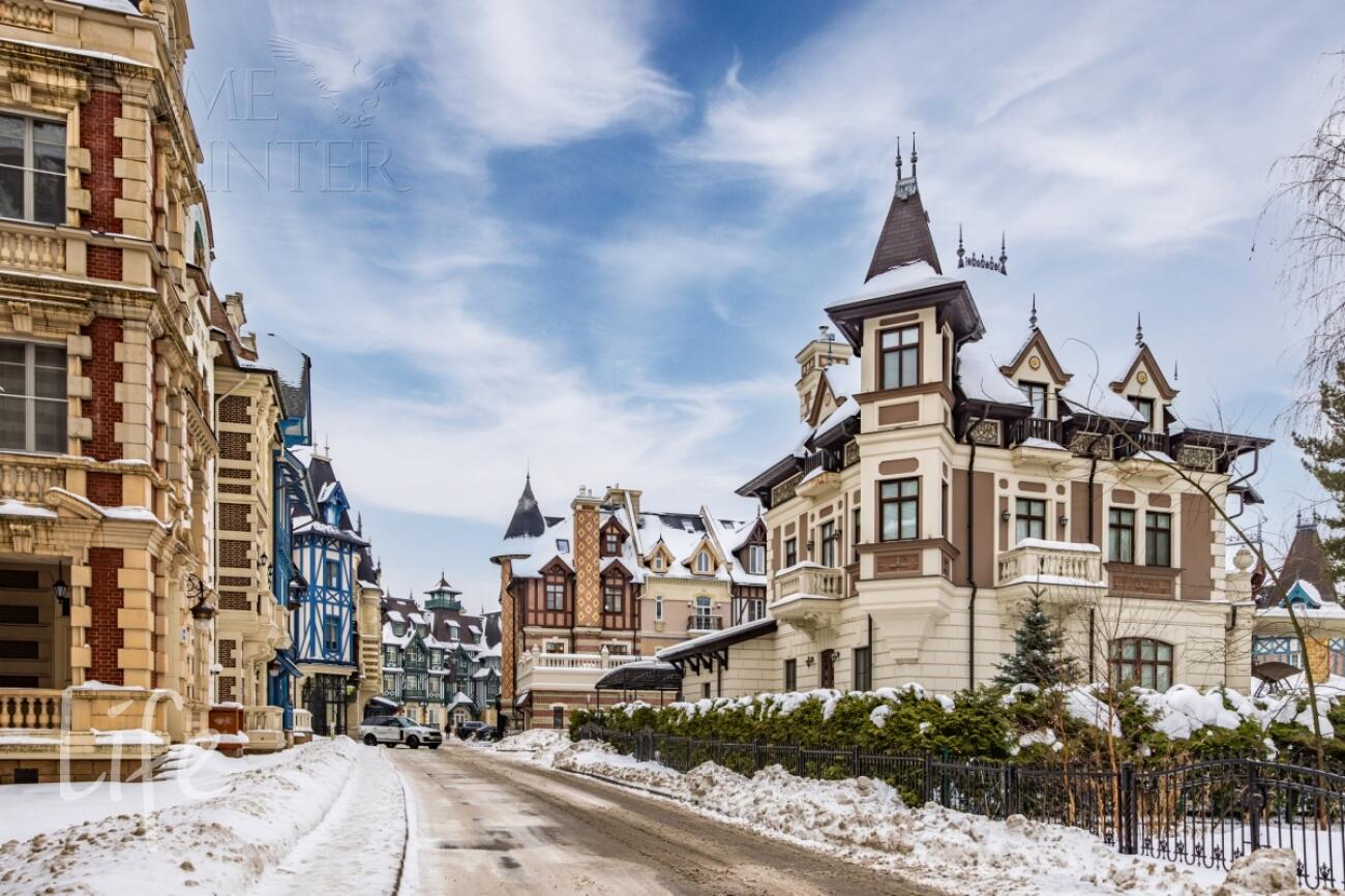 4-этажный таунхаус 395 м² без отделки