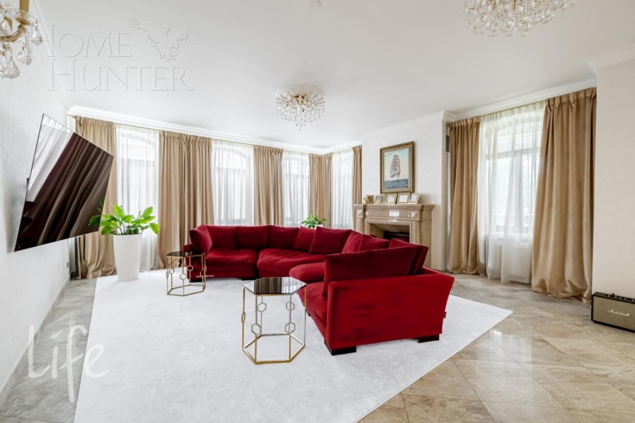 2-этажный коттедж 400 м² с отделкой