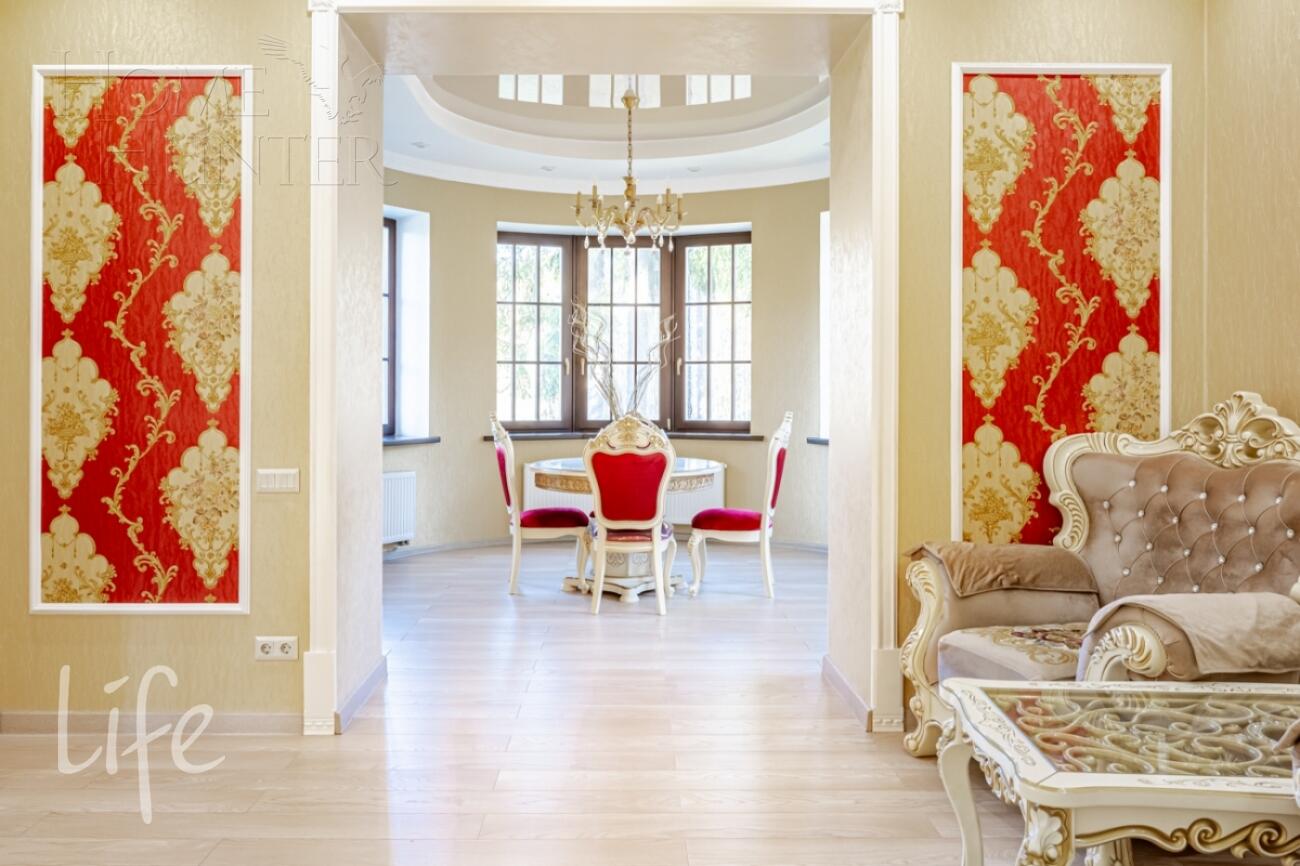 2-этажный коттедж 450 м² с отделкой