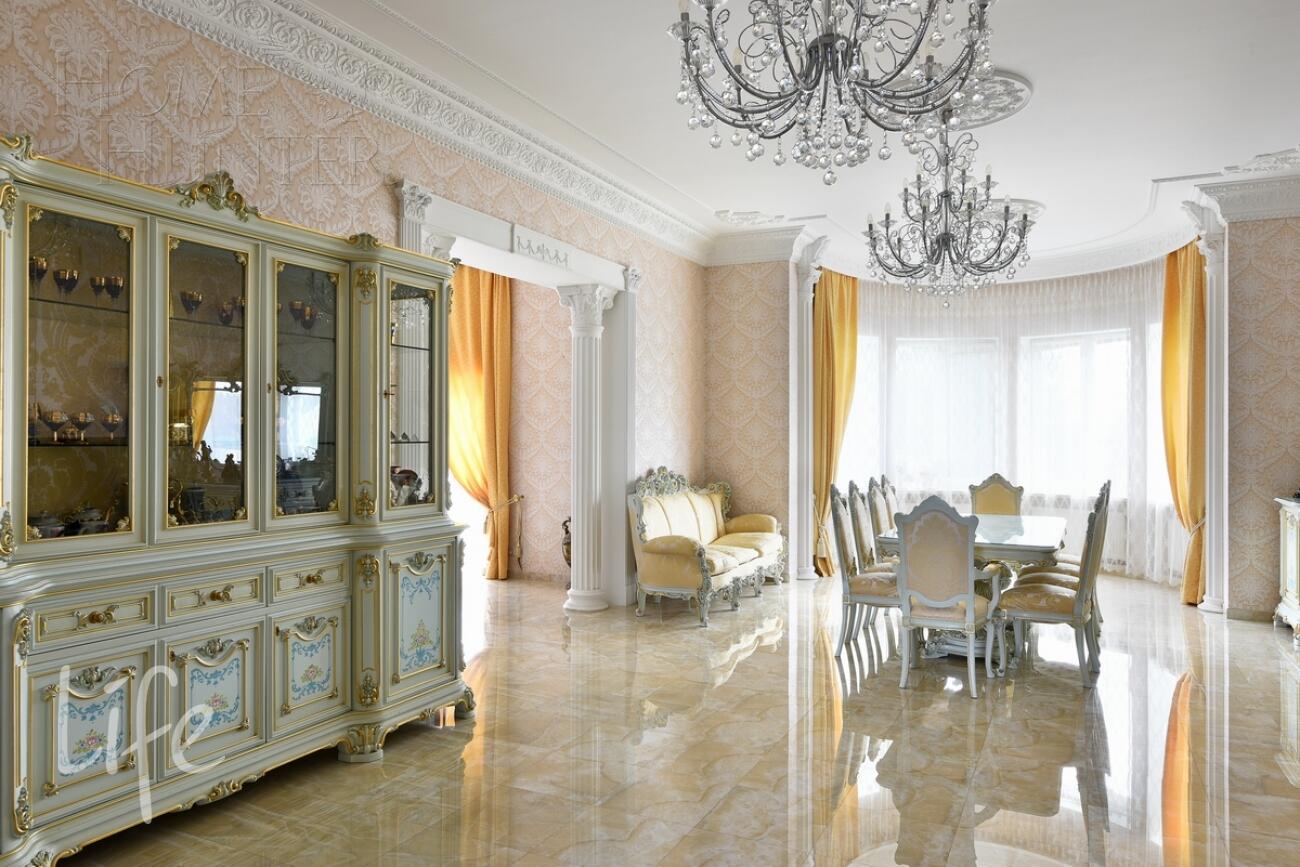 3-этажный коттедж 750 м² с отделкой