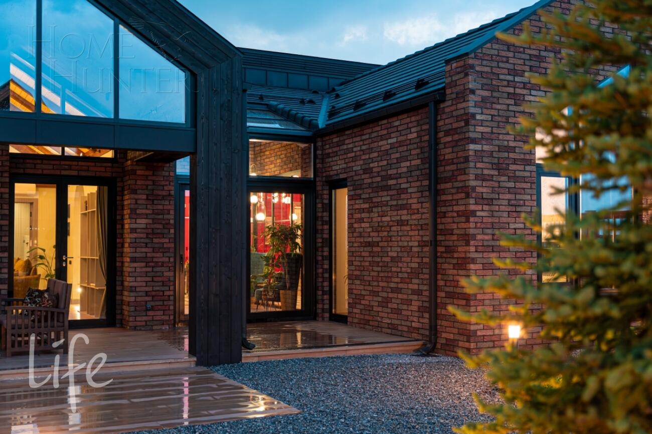 1-этажный коттедж 217 м² с отделкой