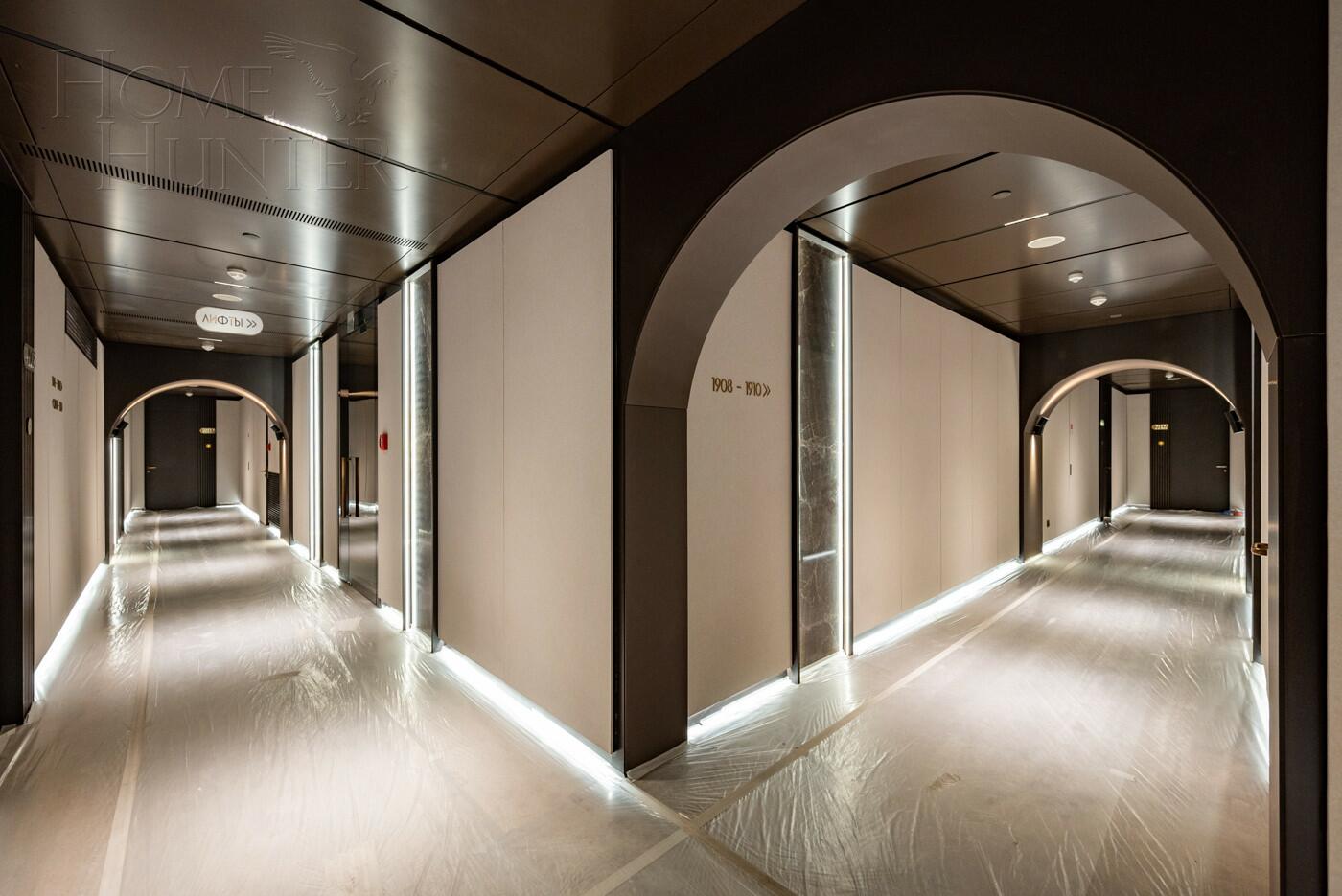 3-КОМН. АПАРТАМЕНТЫ С ОТДЕЛКОЙ 128.1 М² НА 19 ЭТАЖЕ