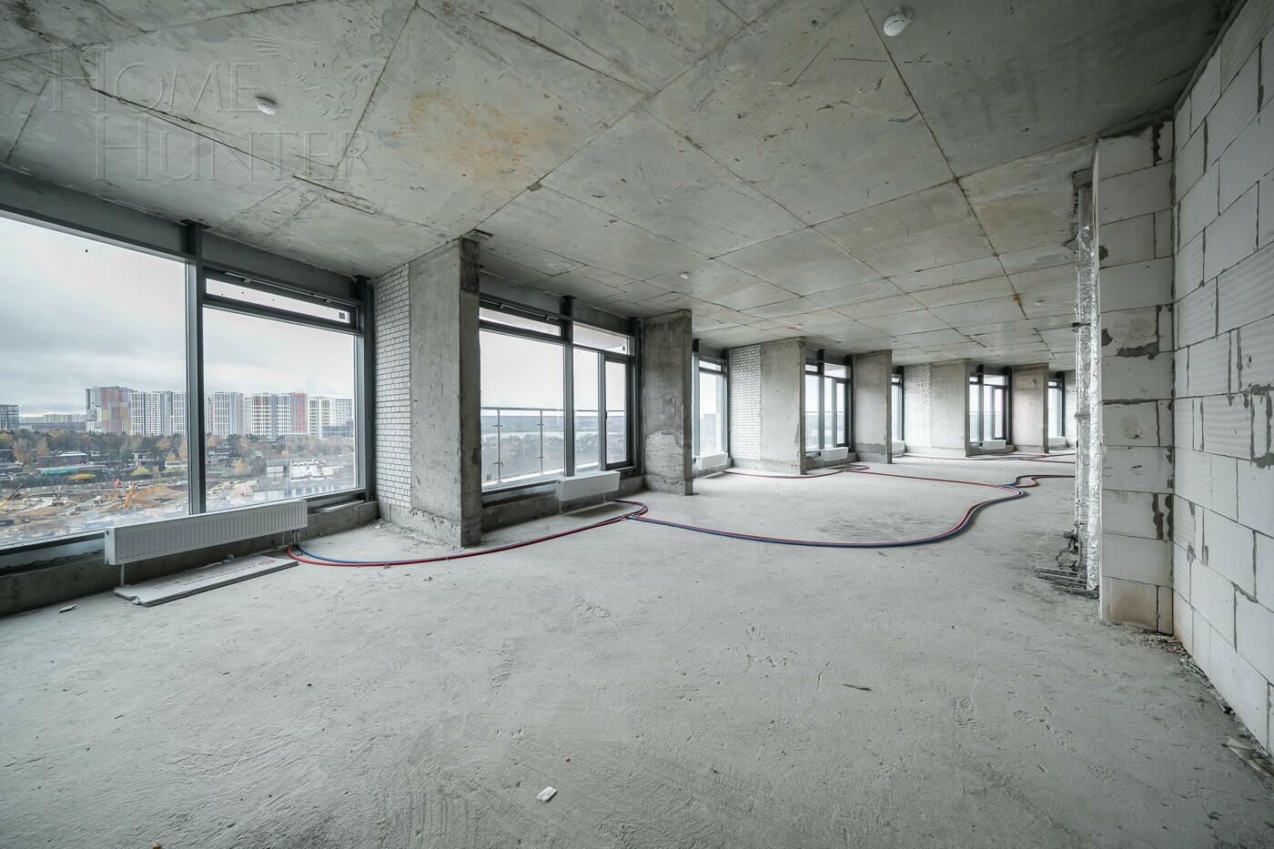 1-КОМН. АПАРТАМЕНТЫ БЕЗ ОТДЕЛКИ 406.6 М² НА 9 ЭТАЖЕ