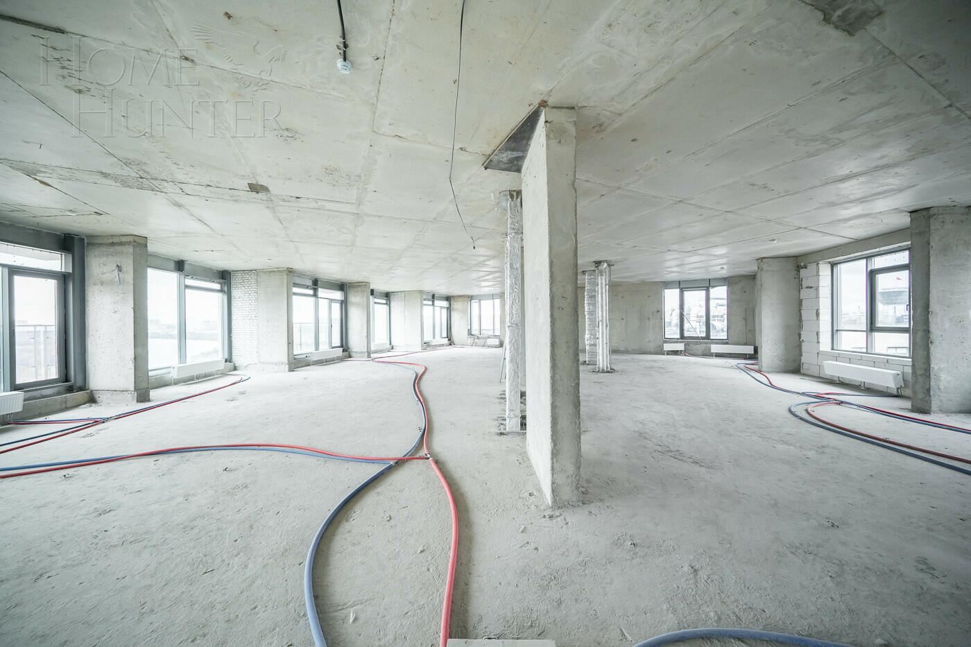 1-КОМН. АПАРТАМЕНТЫ БЕЗ ОТДЕЛКИ 406.6 М² НА 9 ЭТАЖЕ