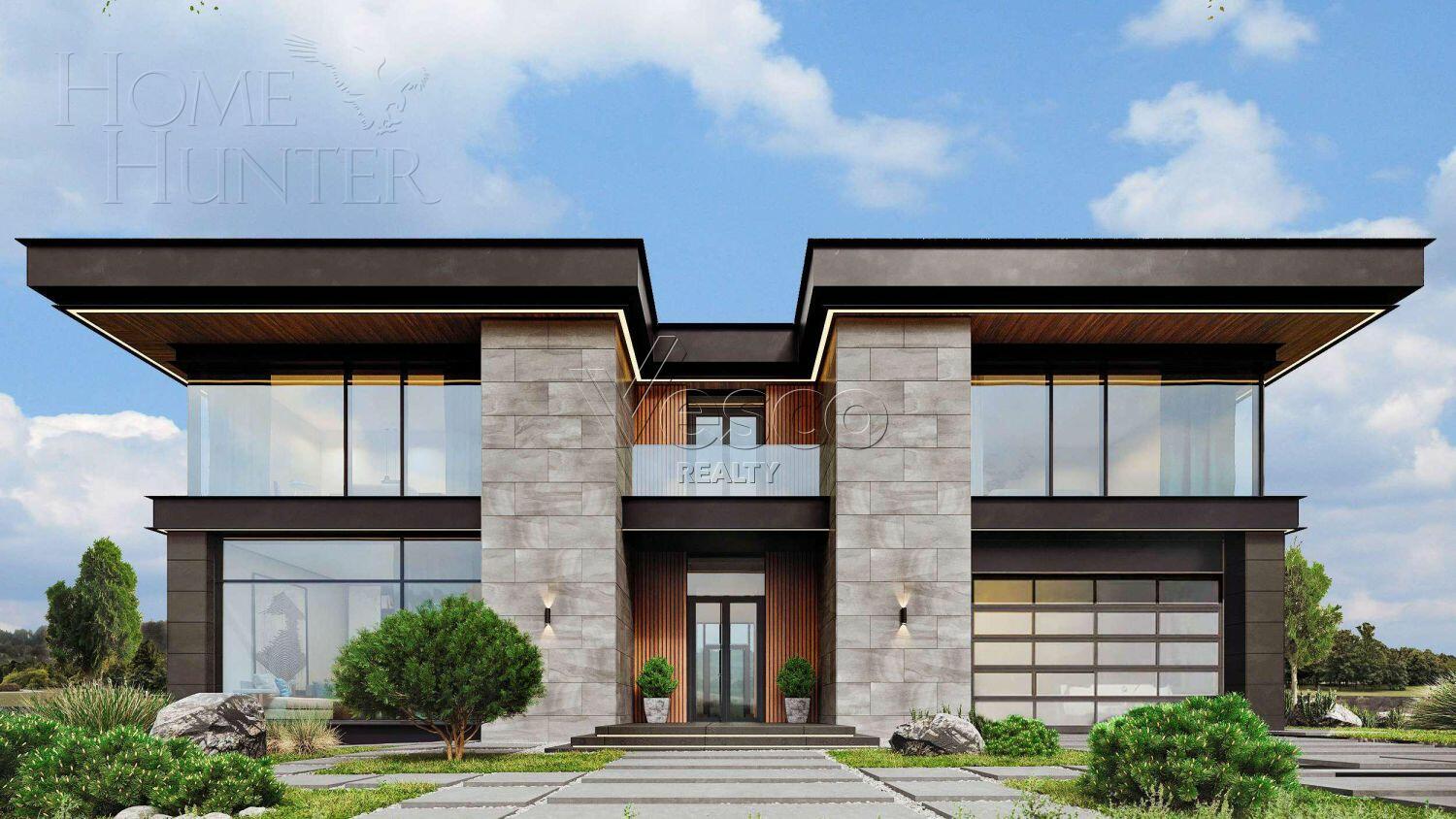 КОТТЕДЖ 454 м² с отделкой