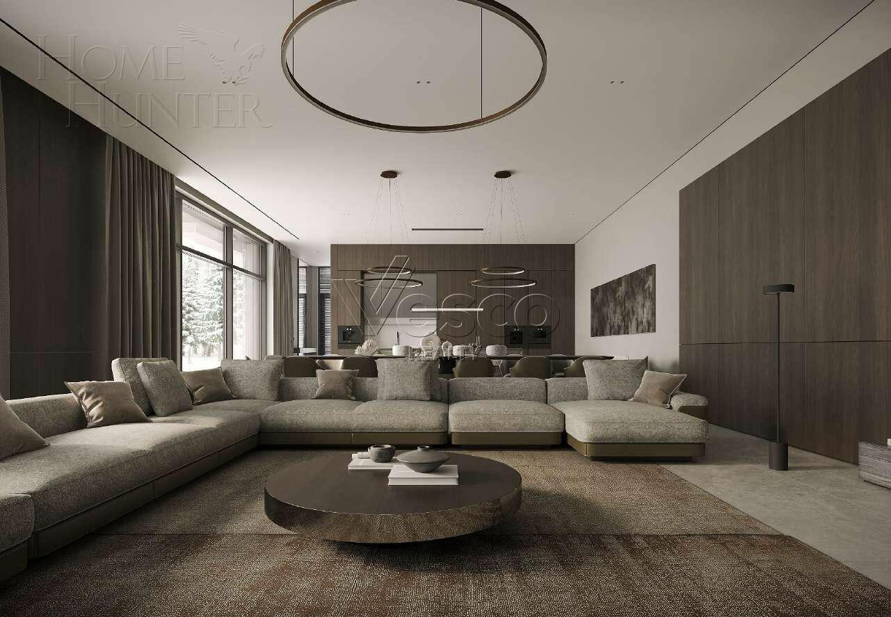 КОТТЕДЖ 454 м² с отделкой