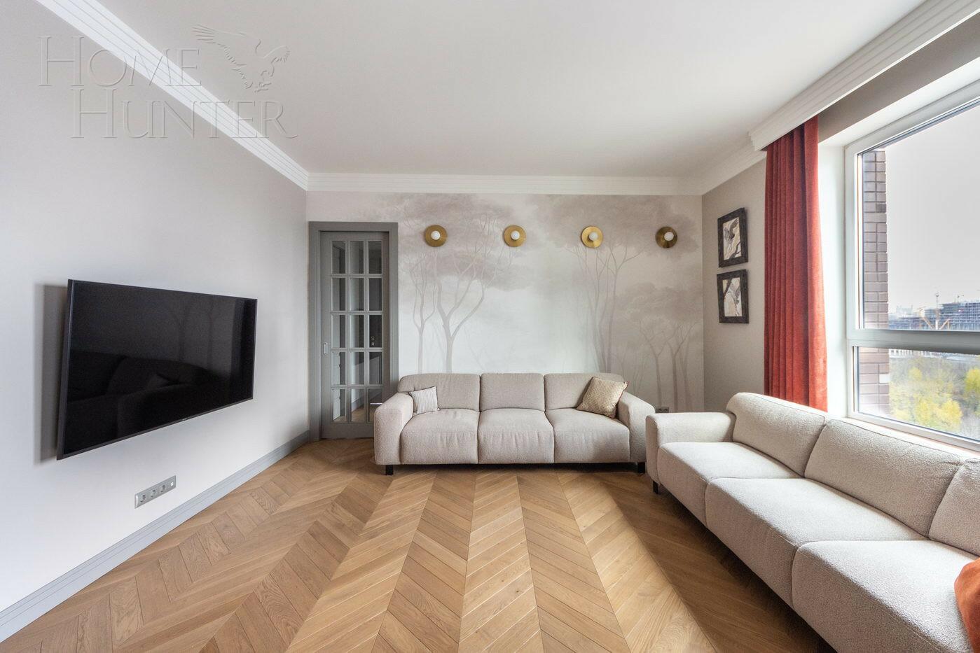 4-КОМН. КВАРТИРА С ОТДЕЛКОЙ 112 М² НА 13 ЭТАЖЕ