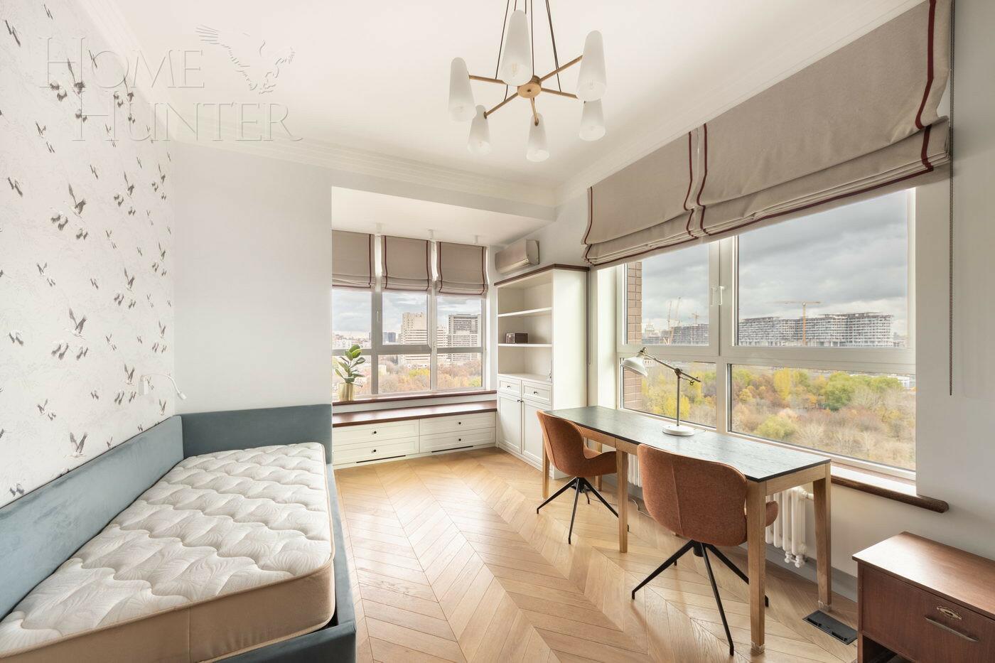 4-КОМН. КВАРТИРА С ОТДЕЛКОЙ 112 М² НА 13 ЭТАЖЕ