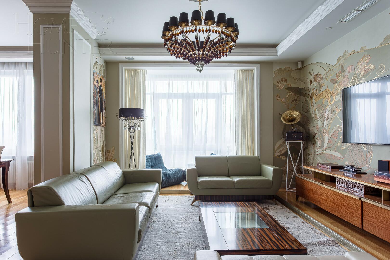 5-КОМН. КВАРТИРА С ОТДЕЛКОЙ 186 М² НА 31 ЭТАЖЕ