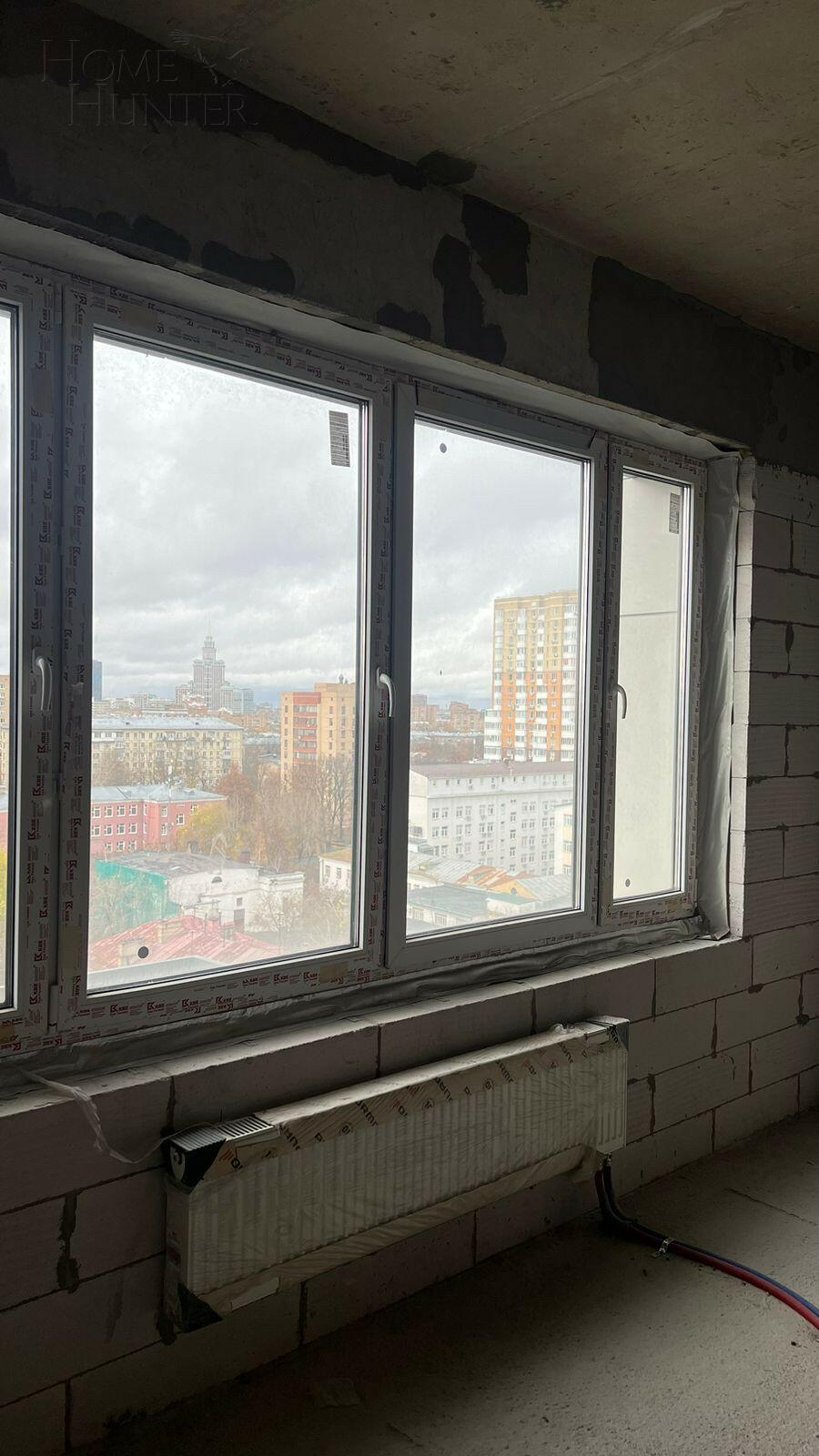 1-КОМН. КВАРТИРА БЕЗ ОТДЕЛКИ 46.7 М² НА 12 ЭТАЖЕ