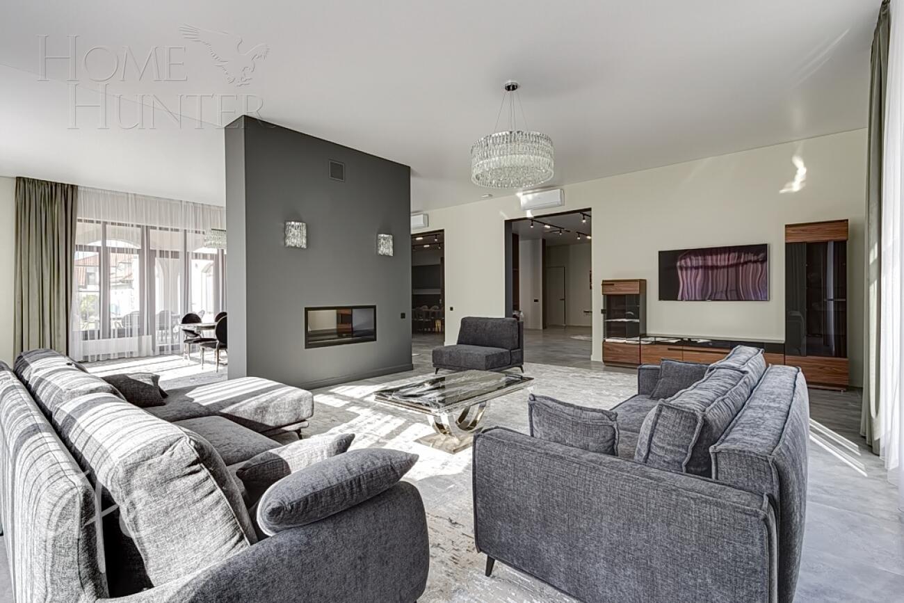 2-этажный коттедж 1 327 м² с отделкой