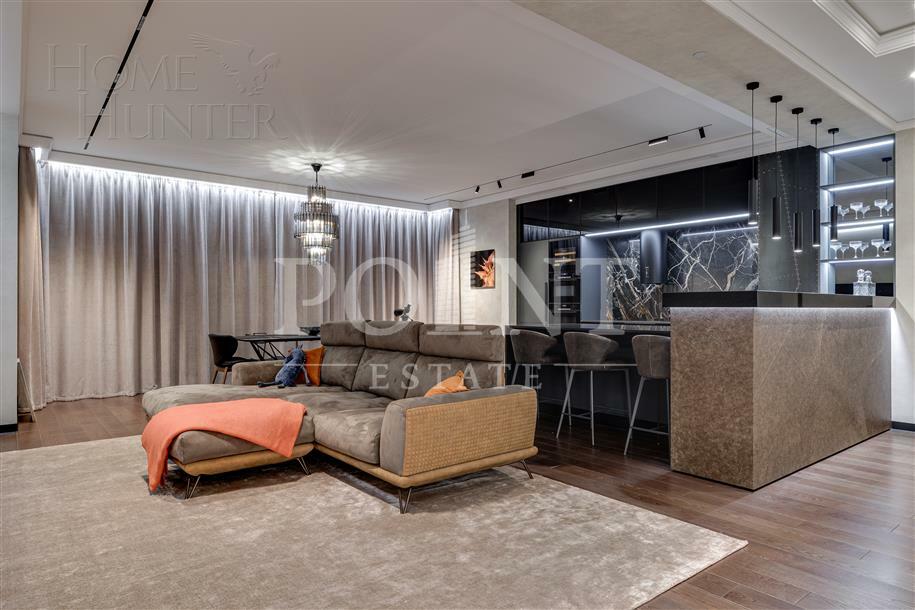 3-КОМН. КВАРТИРА С ОТДЕЛКОЙ 138.7 М² НА 37 ЭТАЖЕ