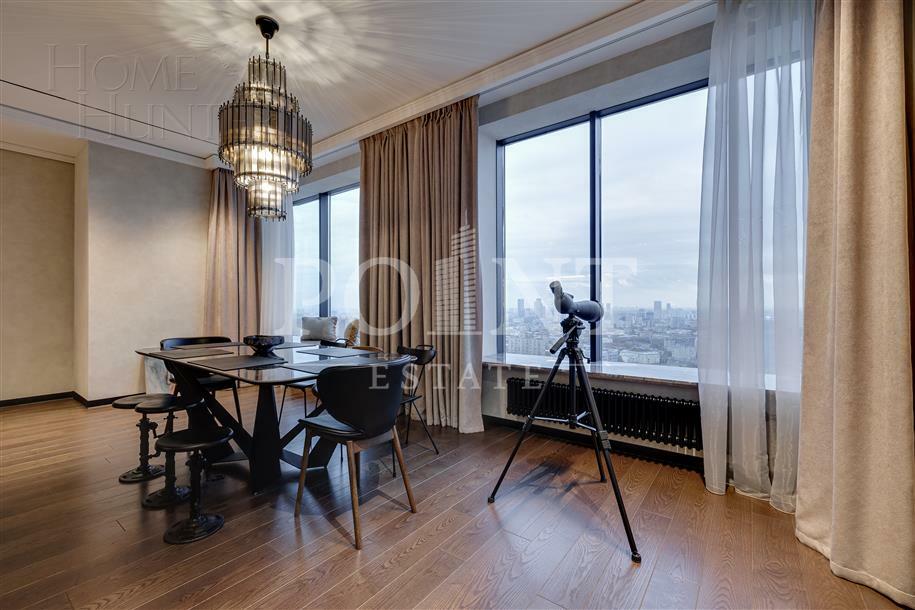 3-КОМН. КВАРТИРА С ОТДЕЛКОЙ 138.7 М² НА 37 ЭТАЖЕ