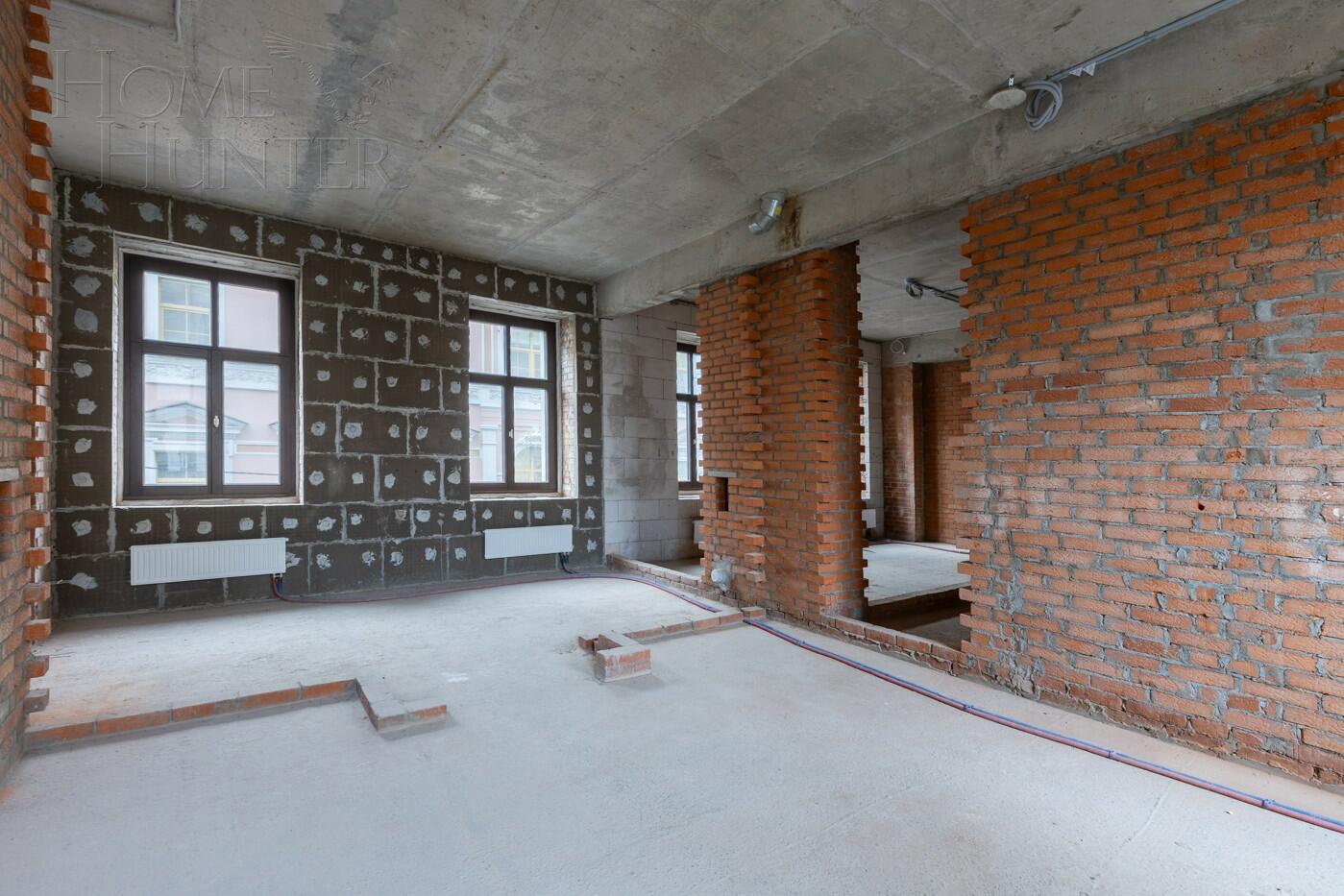 3-КОМН. КВАРТИРА БЕЗ ОТДЕЛКИ 115 М² НА 2 ЭТАЖЕ