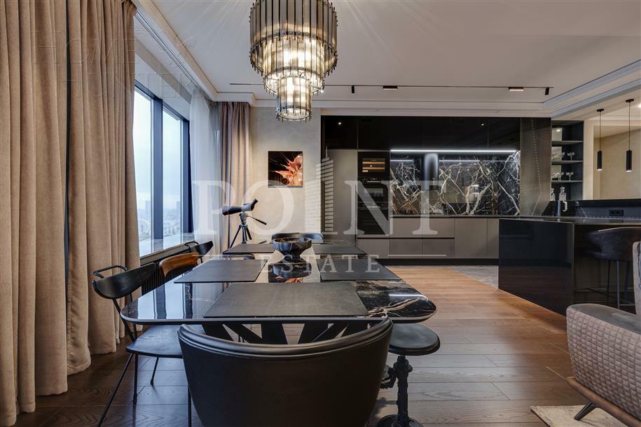 3-КОМН. КВАРТИРА С ОТДЕЛКОЙ 138.7 М² НА 37 ЭТАЖЕ