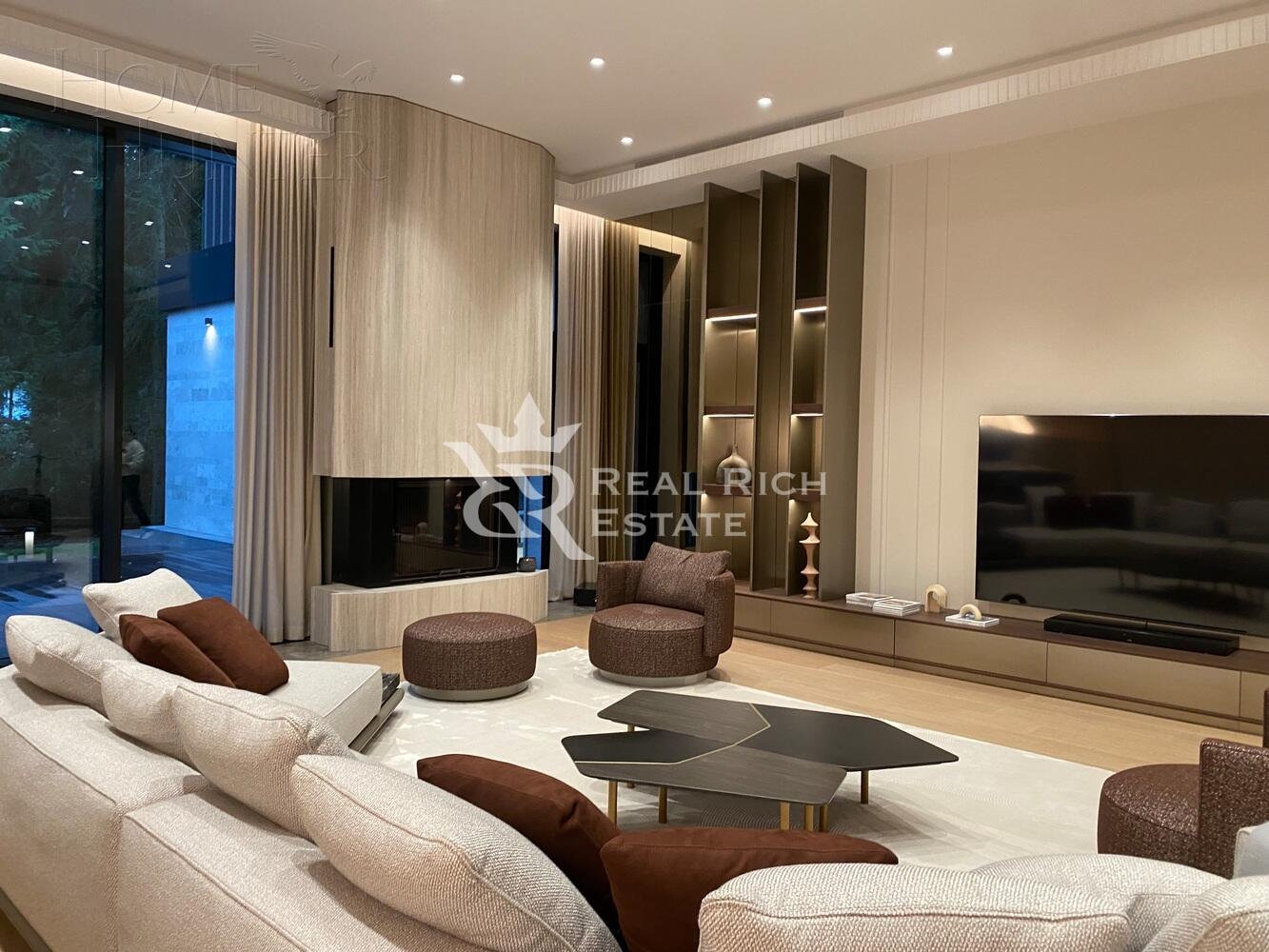 2-этажный коттедж 1 200 м² с отделкой