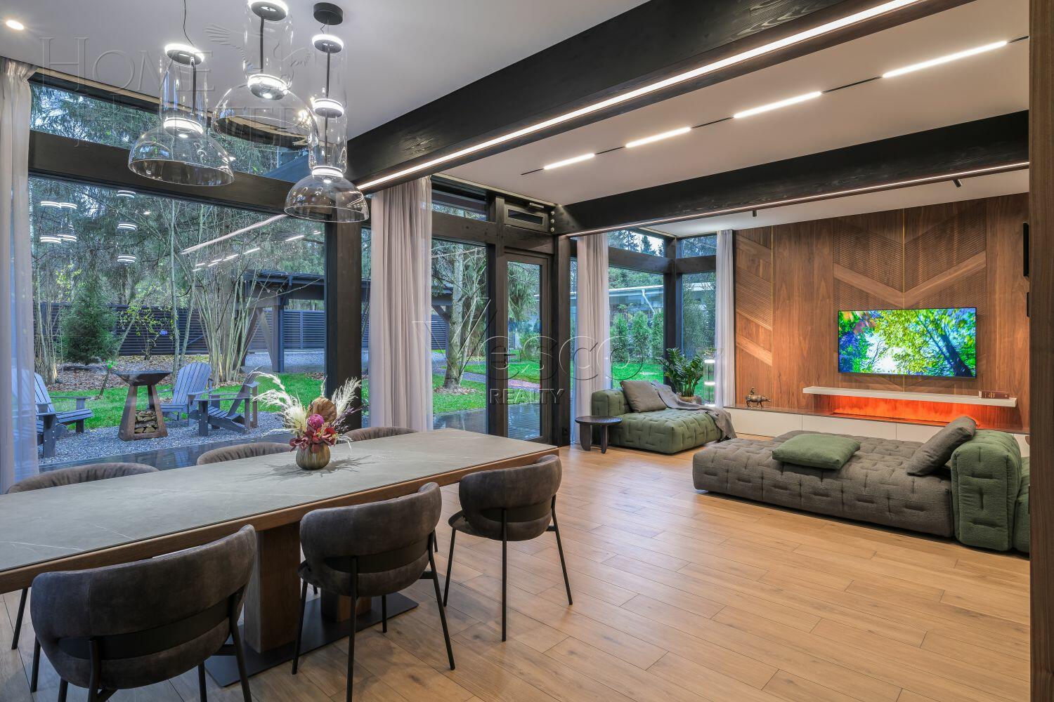 2-этажный коттедж 325 м² с отделкой