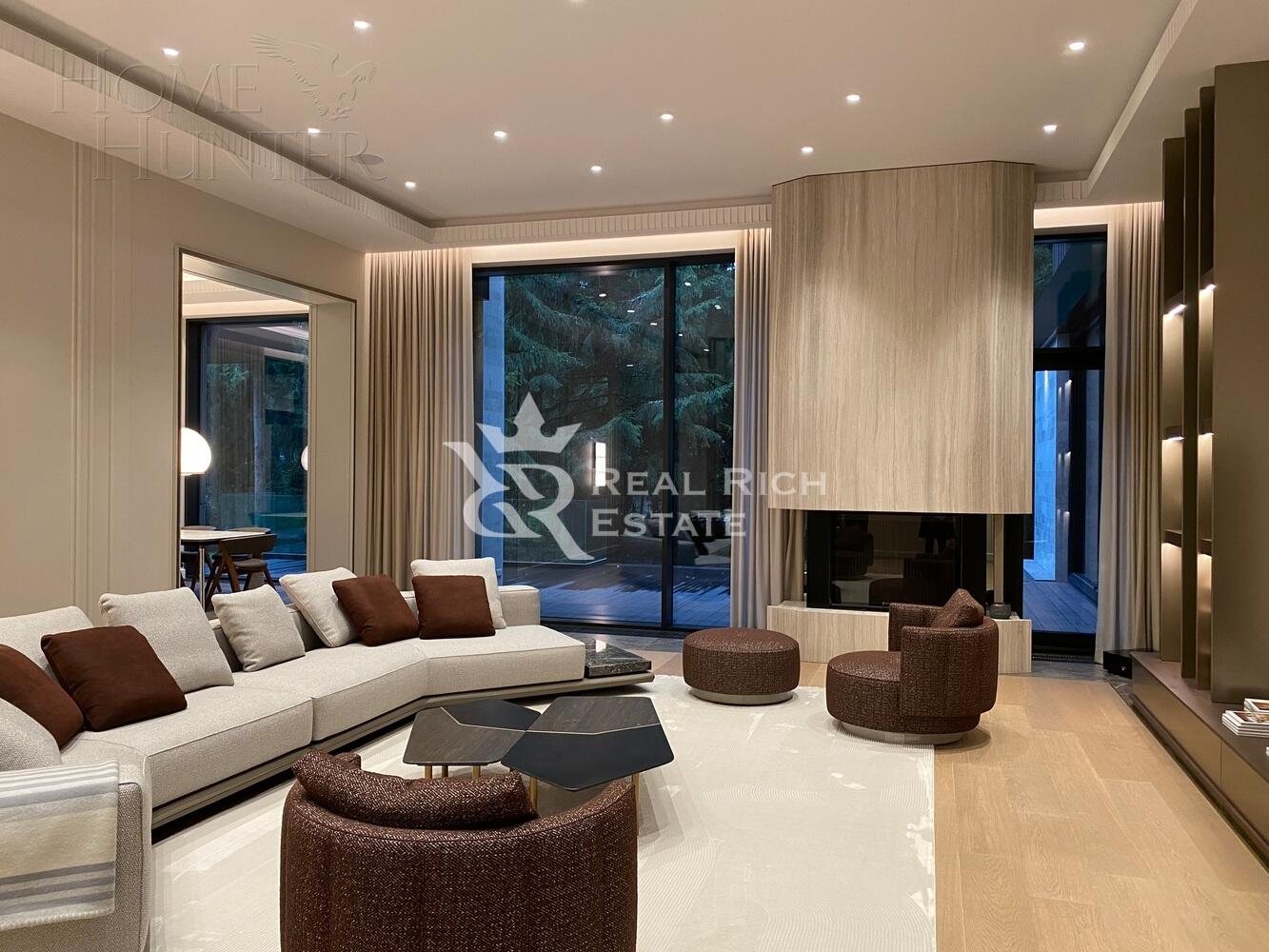 2-этажный коттедж 1 200 м² с отделкой