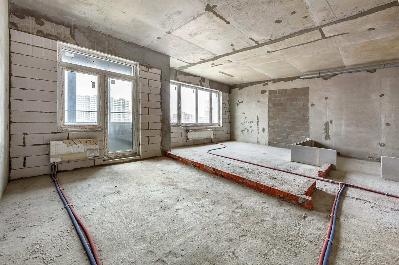 1-КОМН. КВАРТИРА БЕЗ ОТДЕЛКИ 46.7 М² НА 12 ЭТАЖЕ