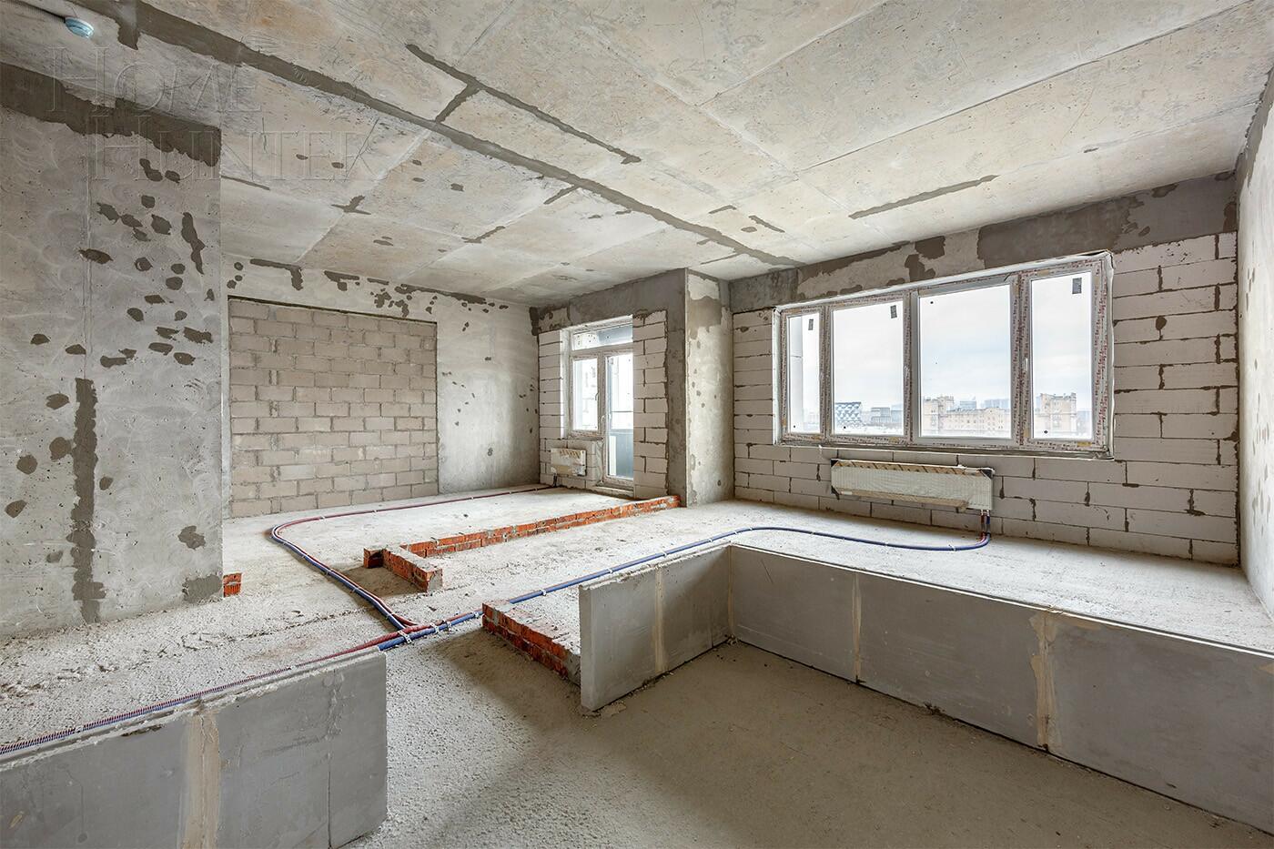 1-КОМН. КВАРТИРА БЕЗ ОТДЕЛКИ 46.7 М² НА 12 ЭТАЖЕ