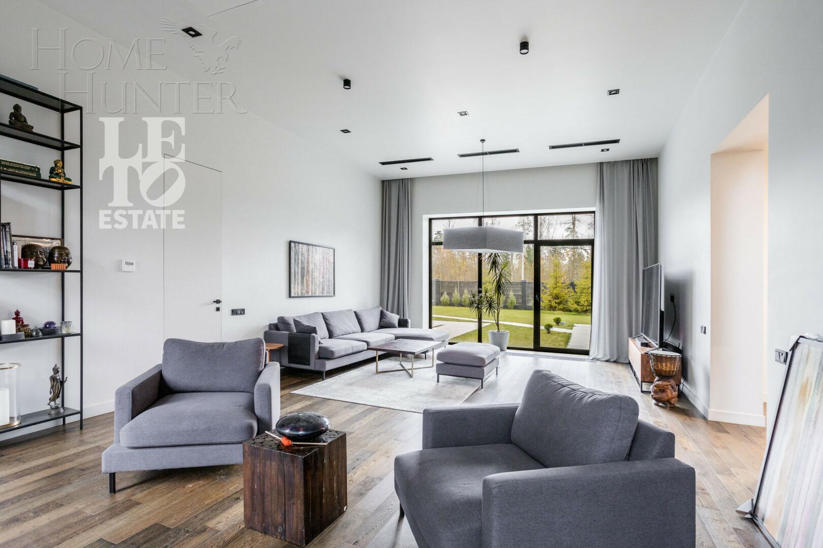 2-этажный коттедж 450 м² с отделкой