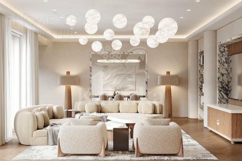 3-УРОВНЕВЫЙ ПЕНТХАУС С ОТДЕЛКОЙ 520 М² НА 6 ЭТАЖЕ