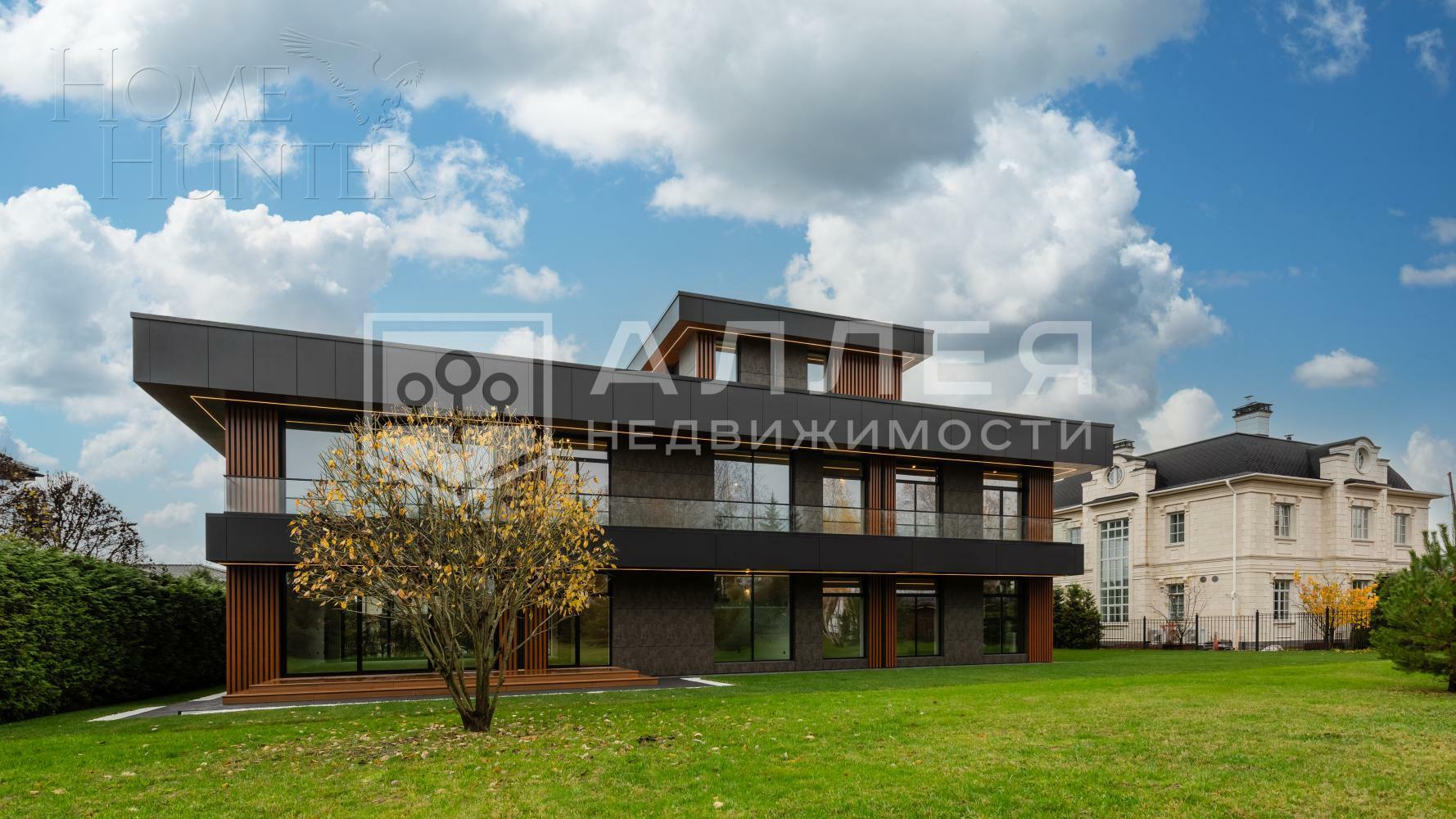 3-этажный коттедж 1 223 м² без отделки