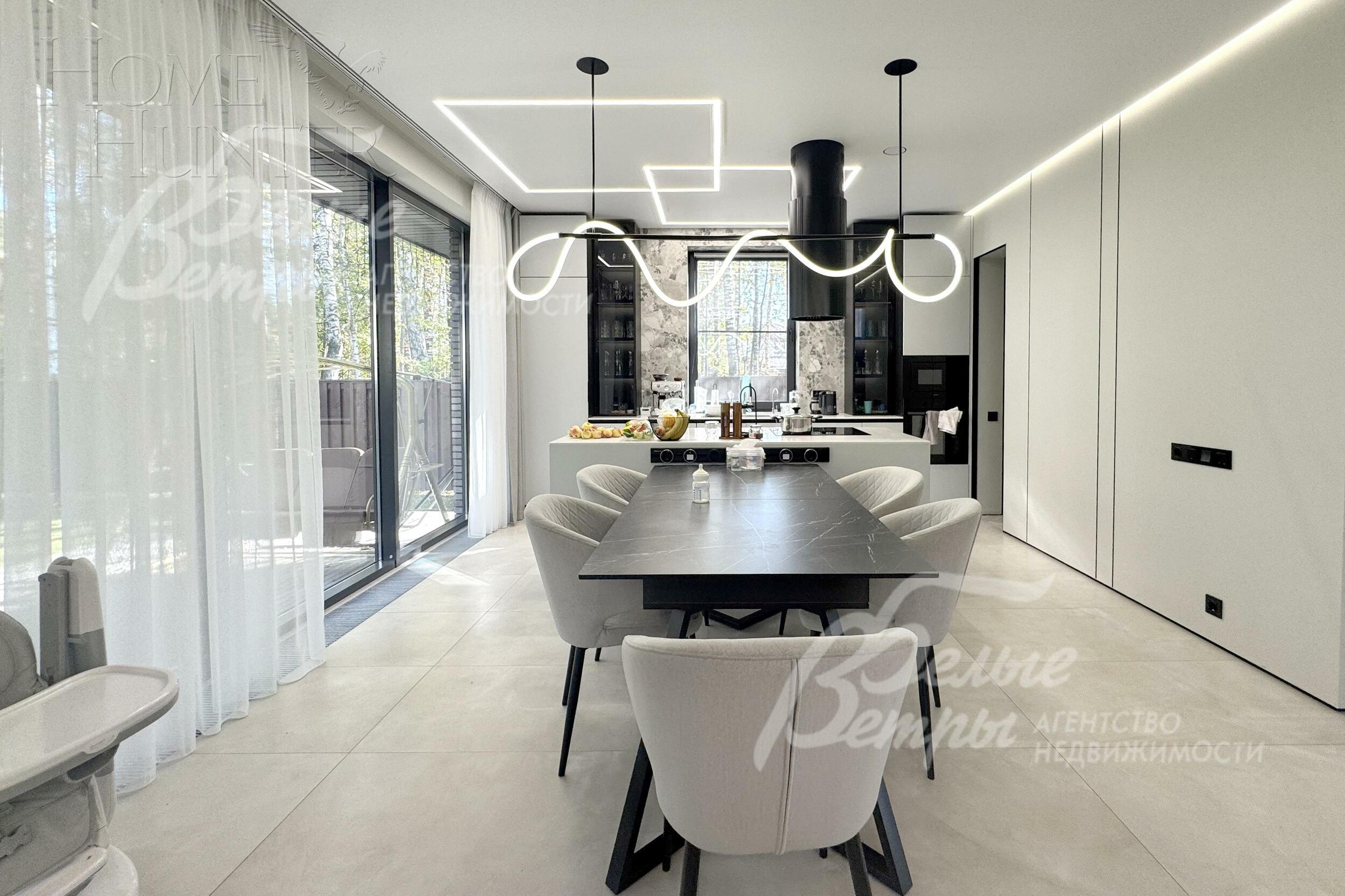 2-этажный коттедж 222 м² с отделкой