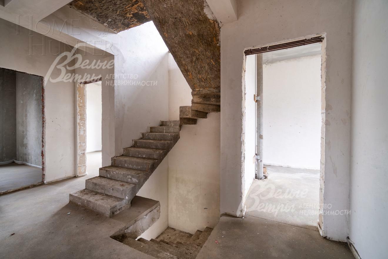 2-этажный коттедж 443 м² без отделки