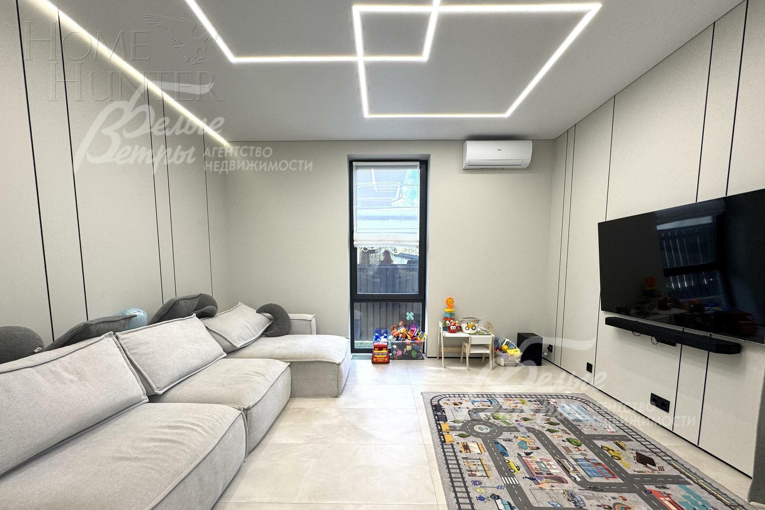 2-этажный коттедж 222 м² с отделкой