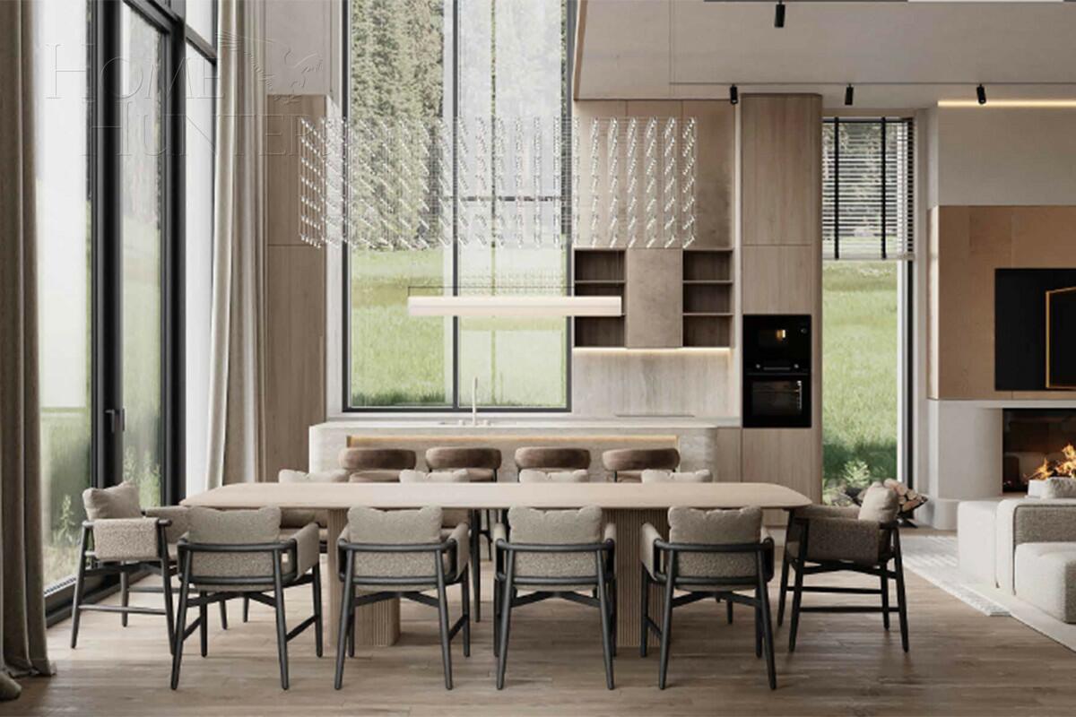 3-этажный коттедж 1 220 м² без отделки