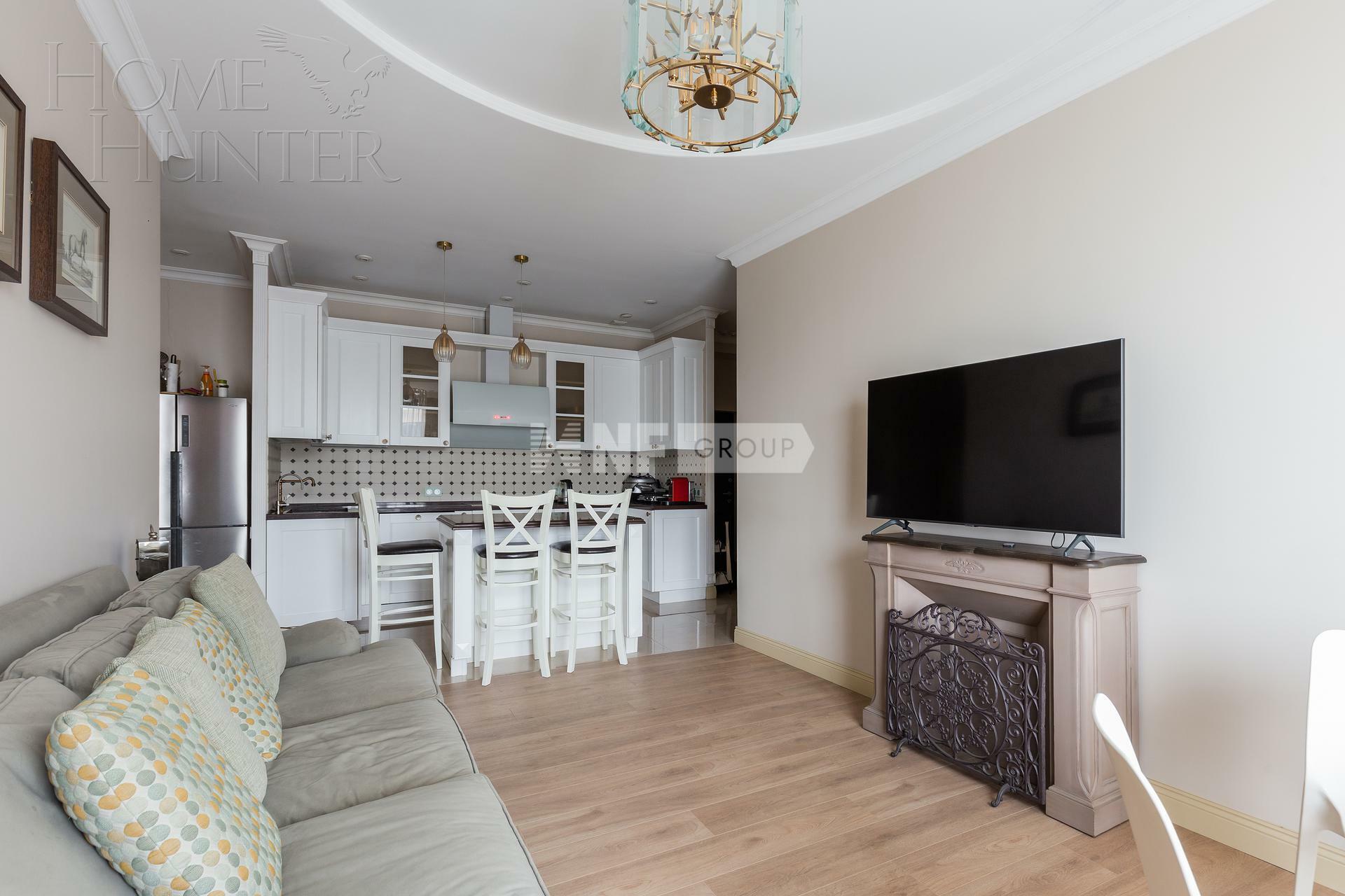 3-КОМН. КВАРТИРА С ОТДЕЛКОЙ 80.2 М² НА 7 ЭТАЖЕ