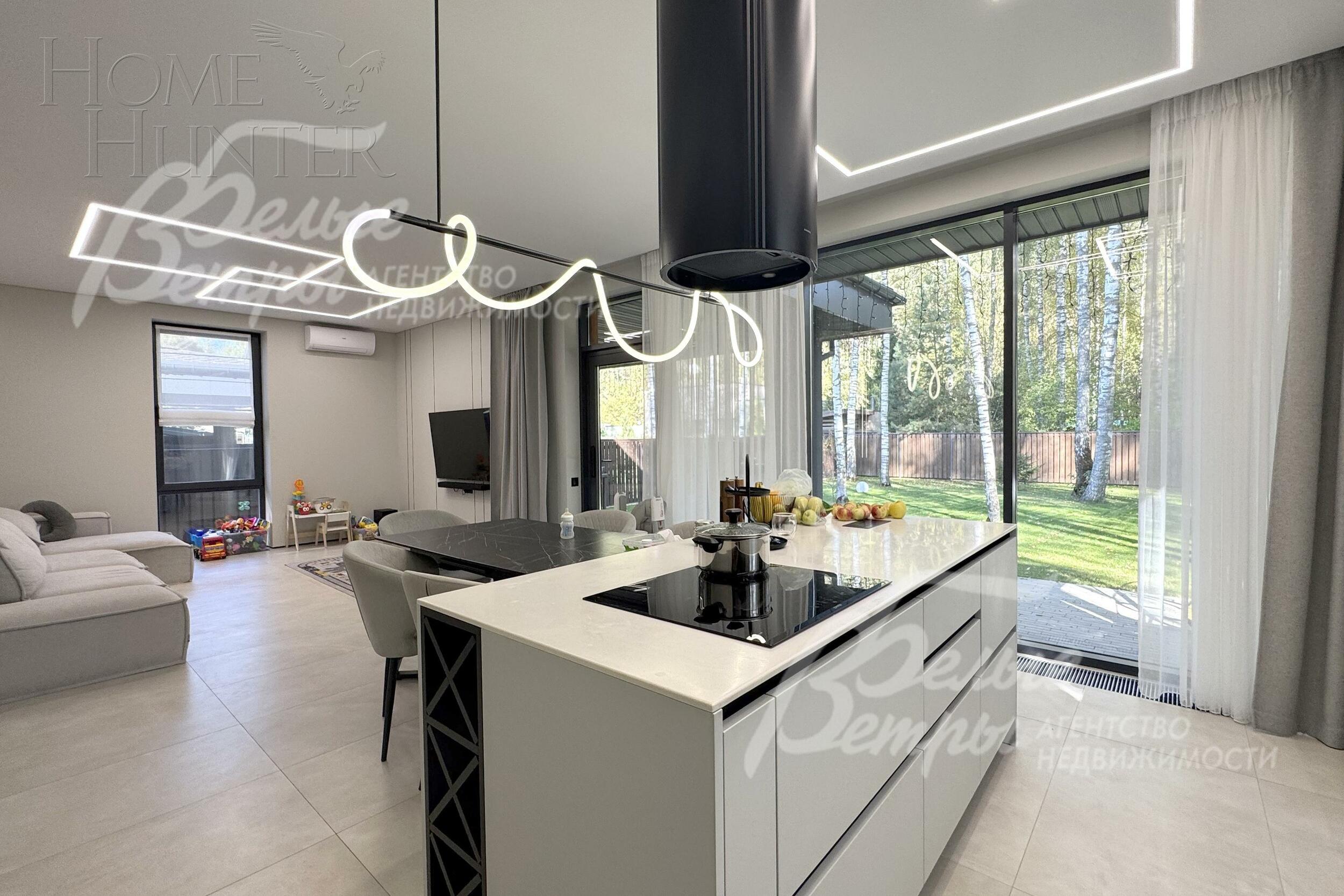 2-этажный коттедж 222 м² с отделкой