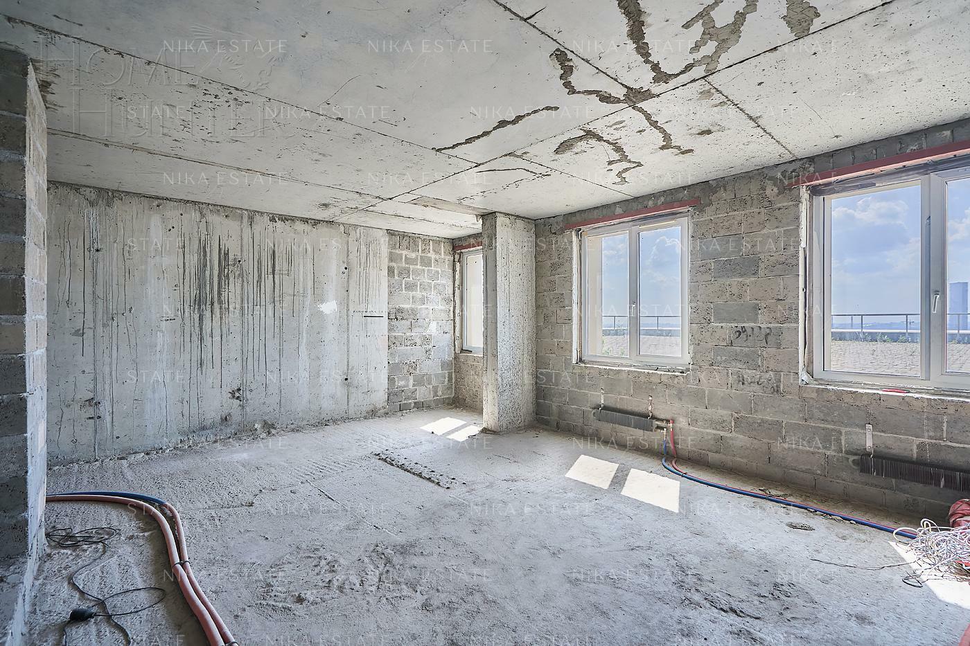 3-КОМН. КВАРТИРА БЕЗ ОТДЕЛКИ 80 М² НА 30 ЭТАЖЕ