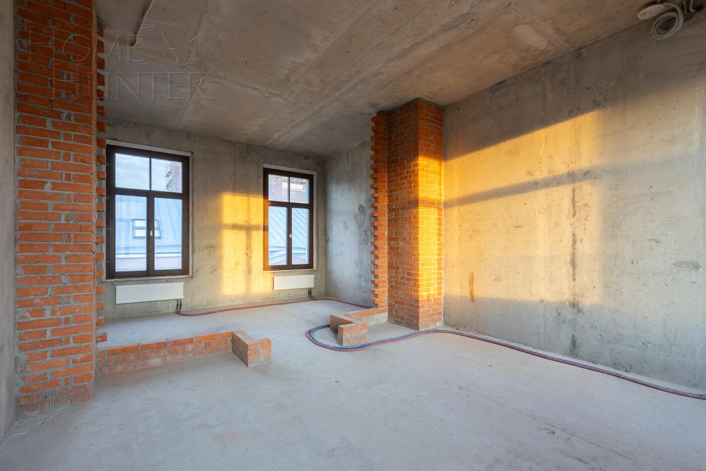 4-КОМН. КВАРТИРА БЕЗ ОТДЕЛКИ 132 М² НА 4 ЭТАЖЕ