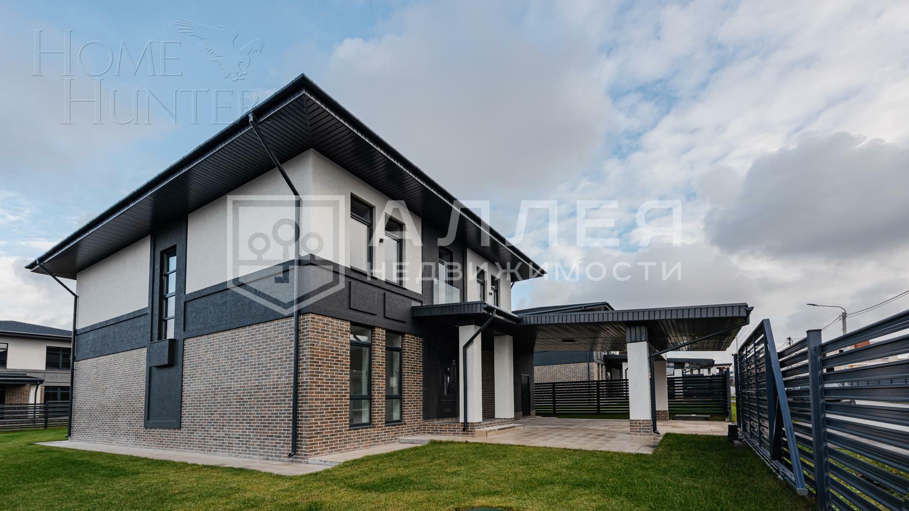 2-этажный коттедж 250 м² с отделкой