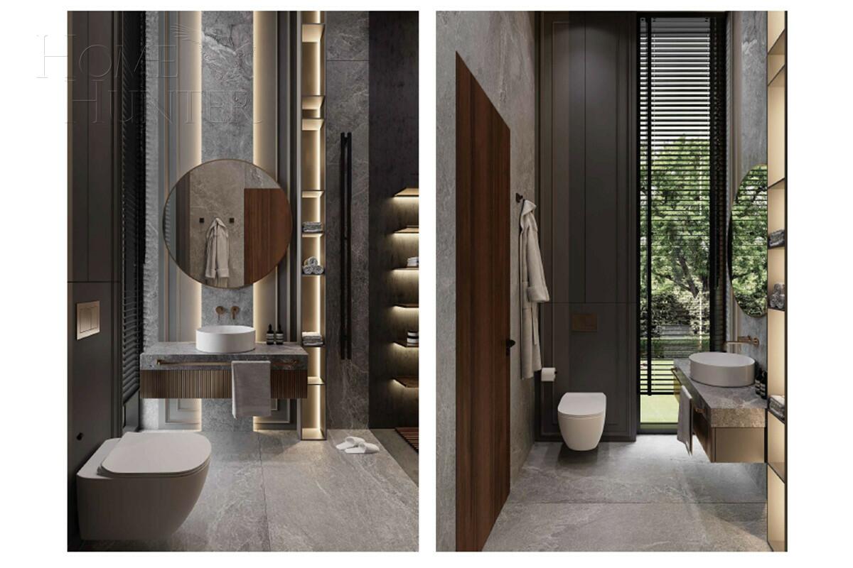 3-этажный коттедж 1 220 м² без отделки