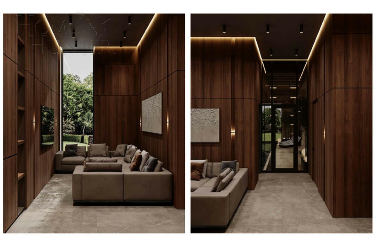 3-этажный коттедж 1 220 м² без отделки