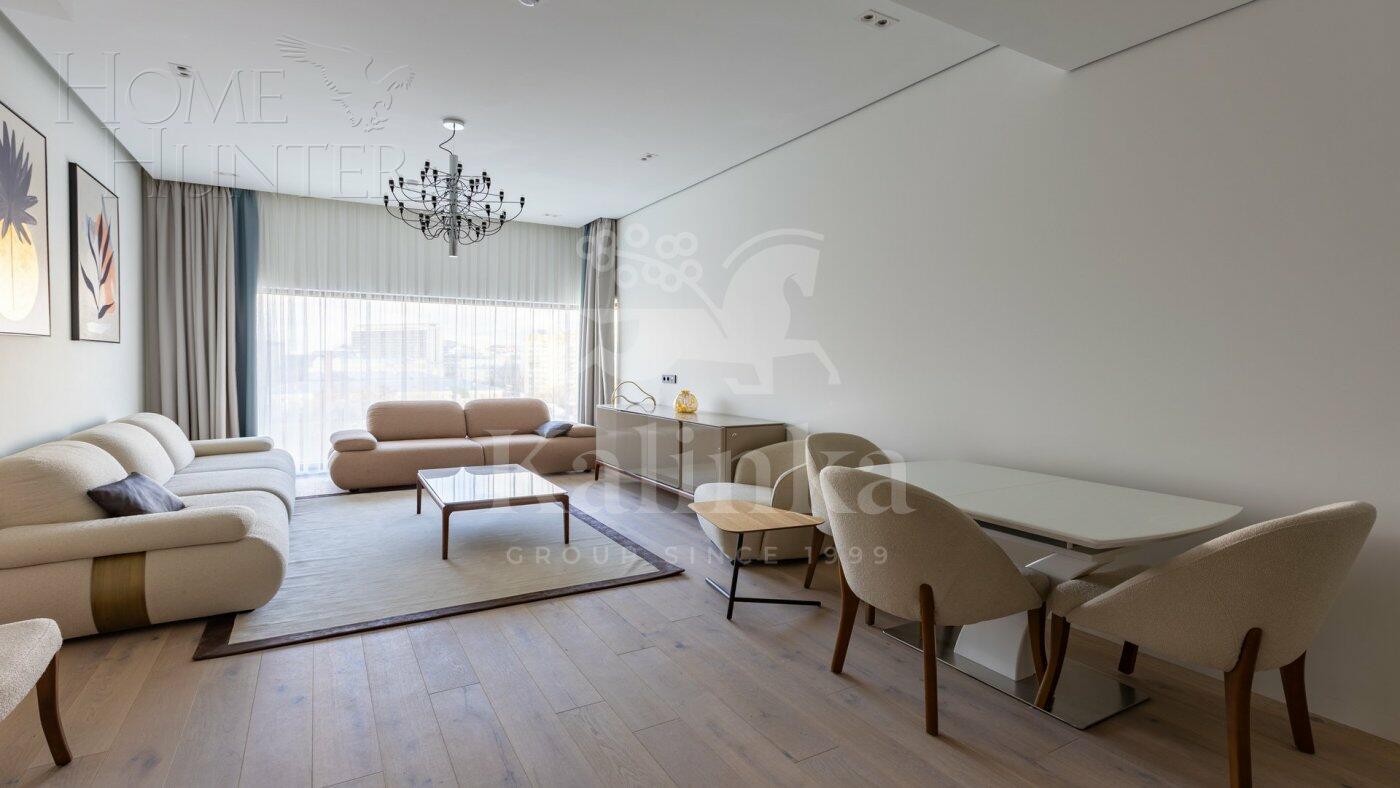 3-КОМН. АПАРТАМЕНТЫ С ОТДЕЛКОЙ 85.8 М² НА 8 ЭТАЖЕ