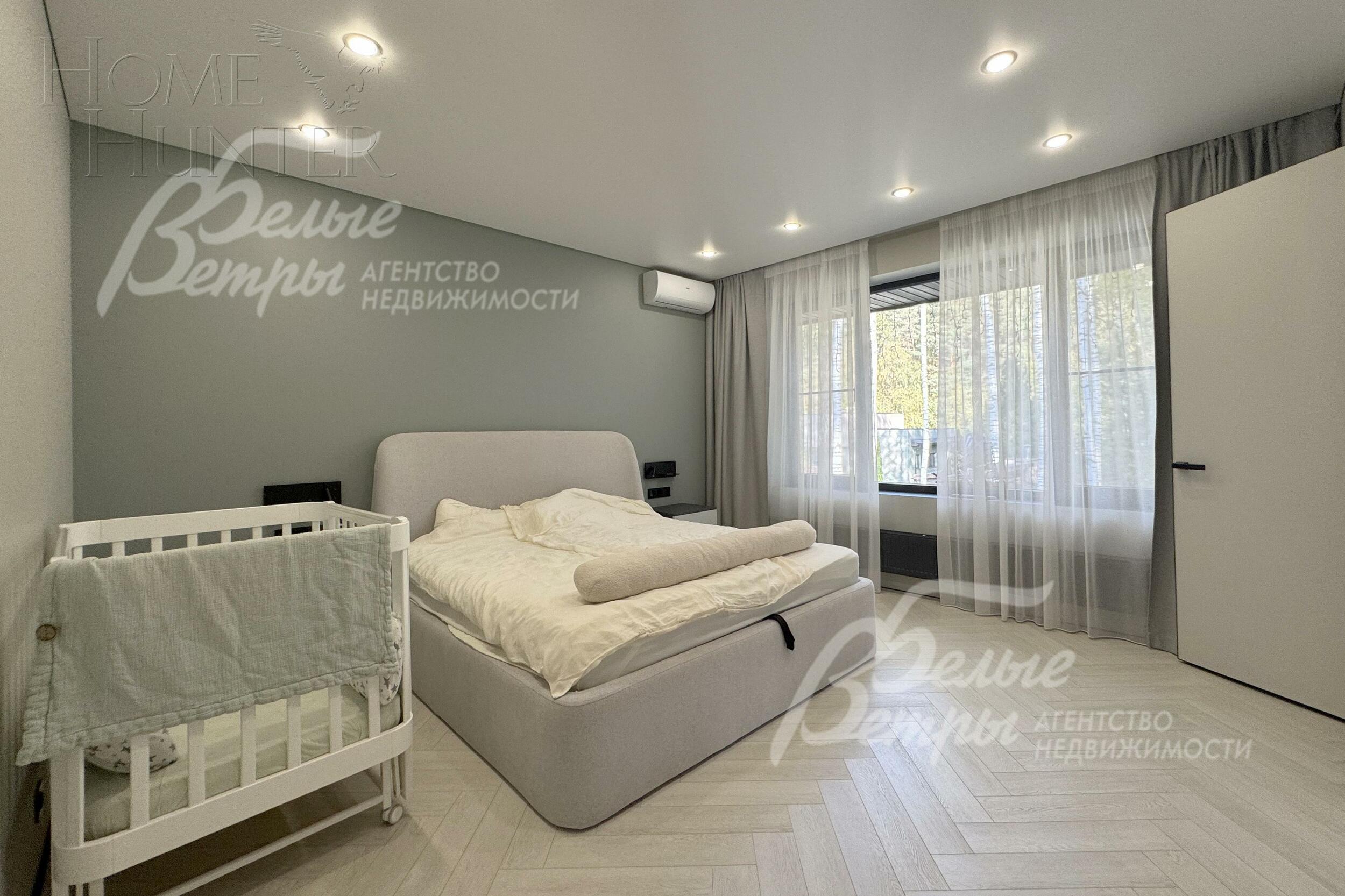 2-этажный коттедж 222 м² с отделкой