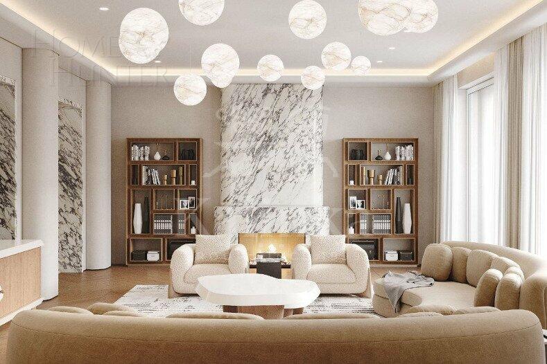 3-УРОВНЕВЫЙ ПЕНТХАУС С ОТДЕЛКОЙ 520 М² НА 6 ЭТАЖЕ