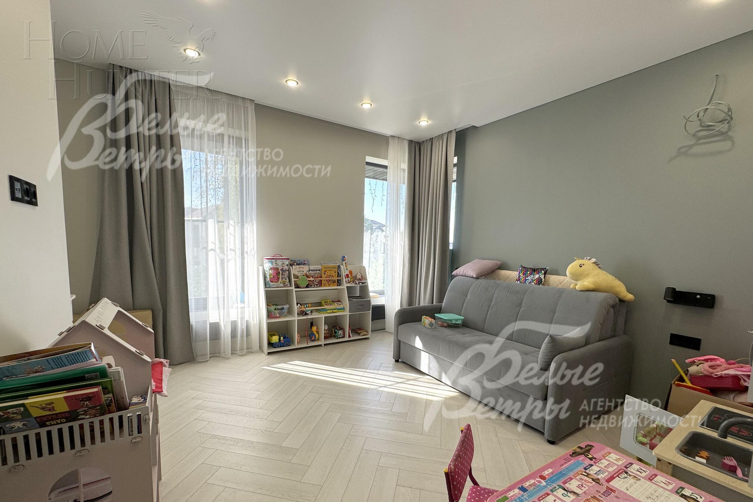 2-этажный коттедж 222 м² с отделкой