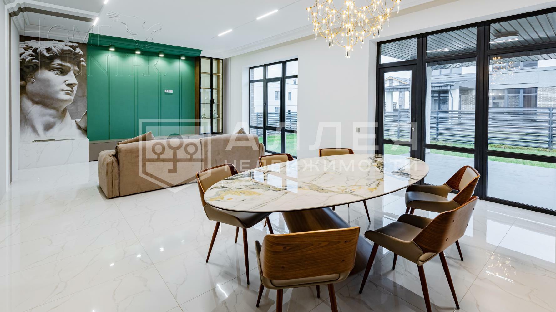 2-этажный коттедж 250 м² с отделкой