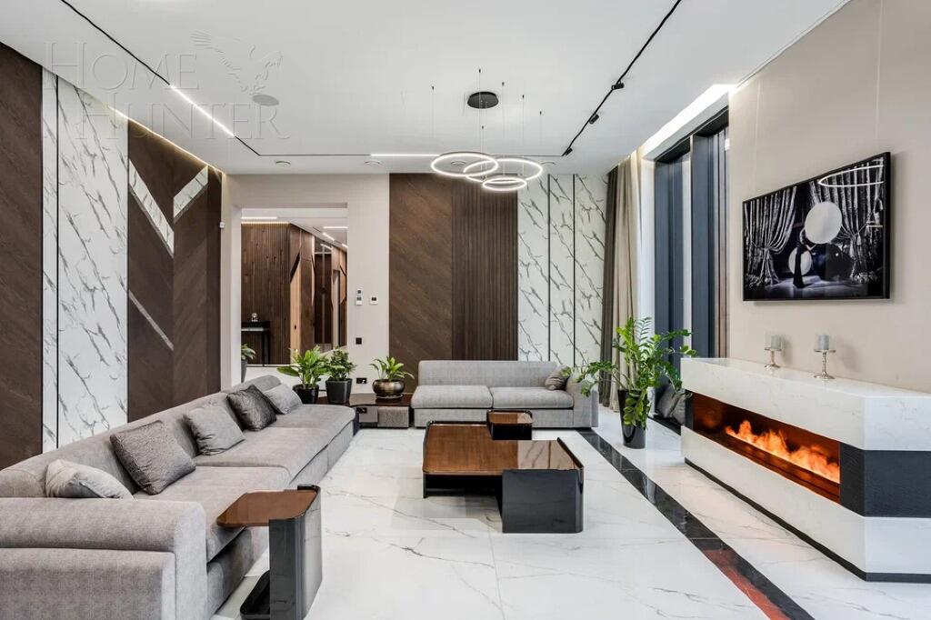 2-этажный коттедж 1 111 м² с отделкой