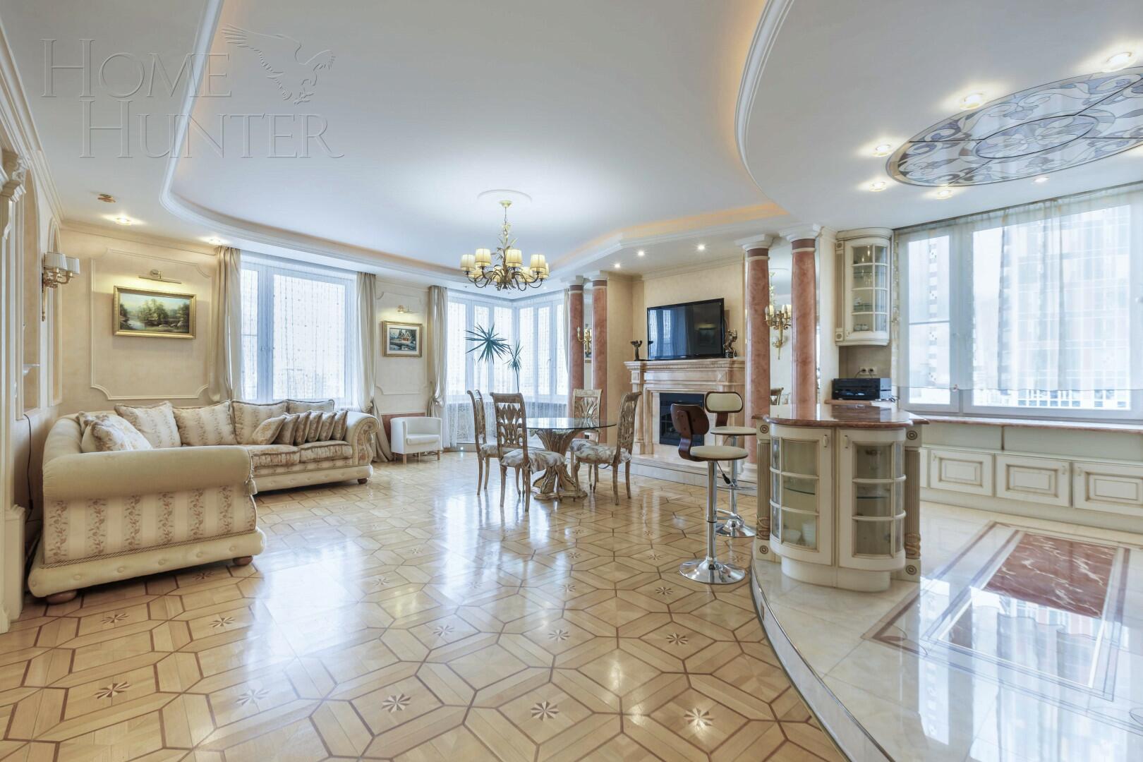 3-КОМН. КВАРТИРА С ОТДЕЛКОЙ 130.4 М² НА 16 ЭТАЖЕ