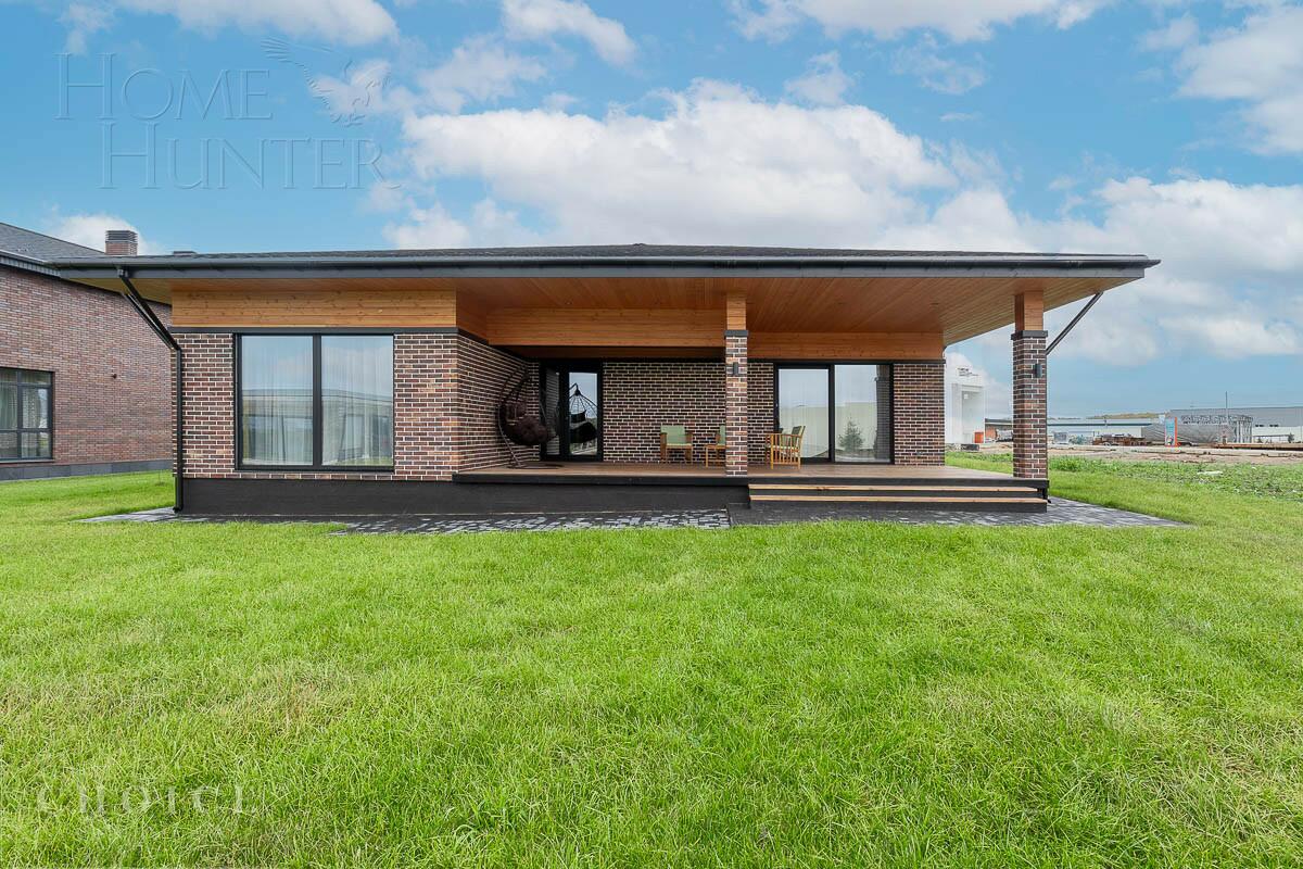 1-этажный коттедж 208 м² с отделкой